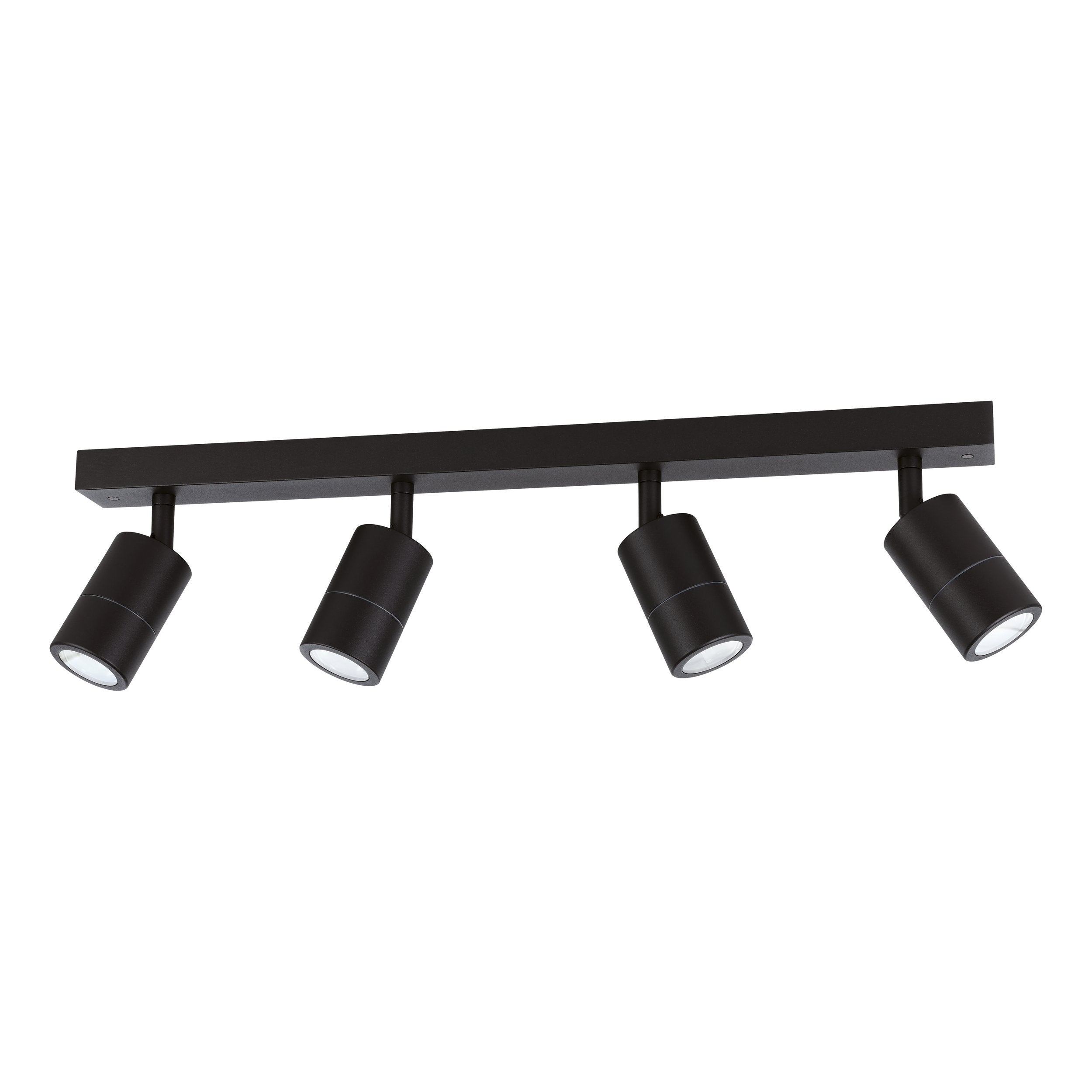 FREMANTLE EXTERIOR WALL LIGHT 4X5W LED TRI-COL BLACK BAR