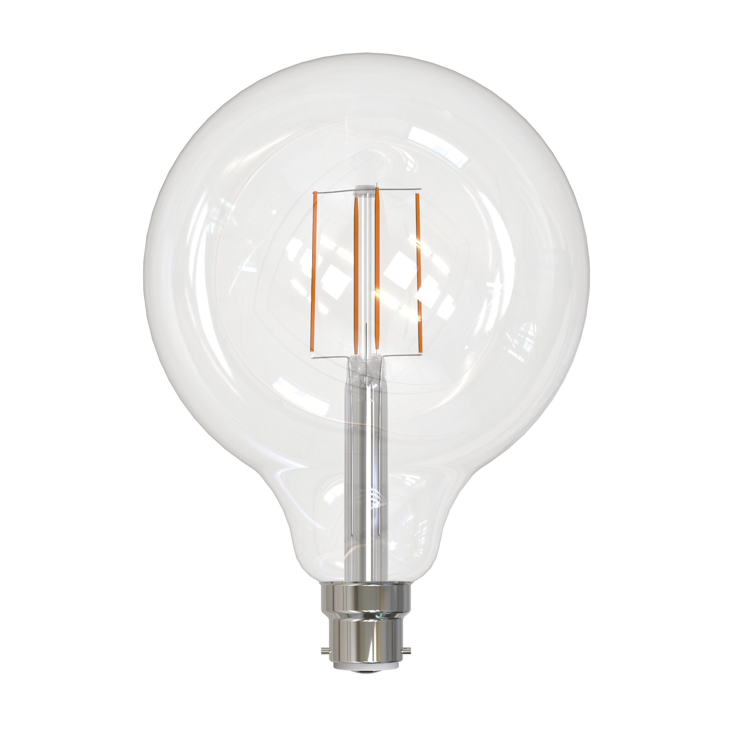 7.5W E27 5000K DIM LED G125 CLEAR