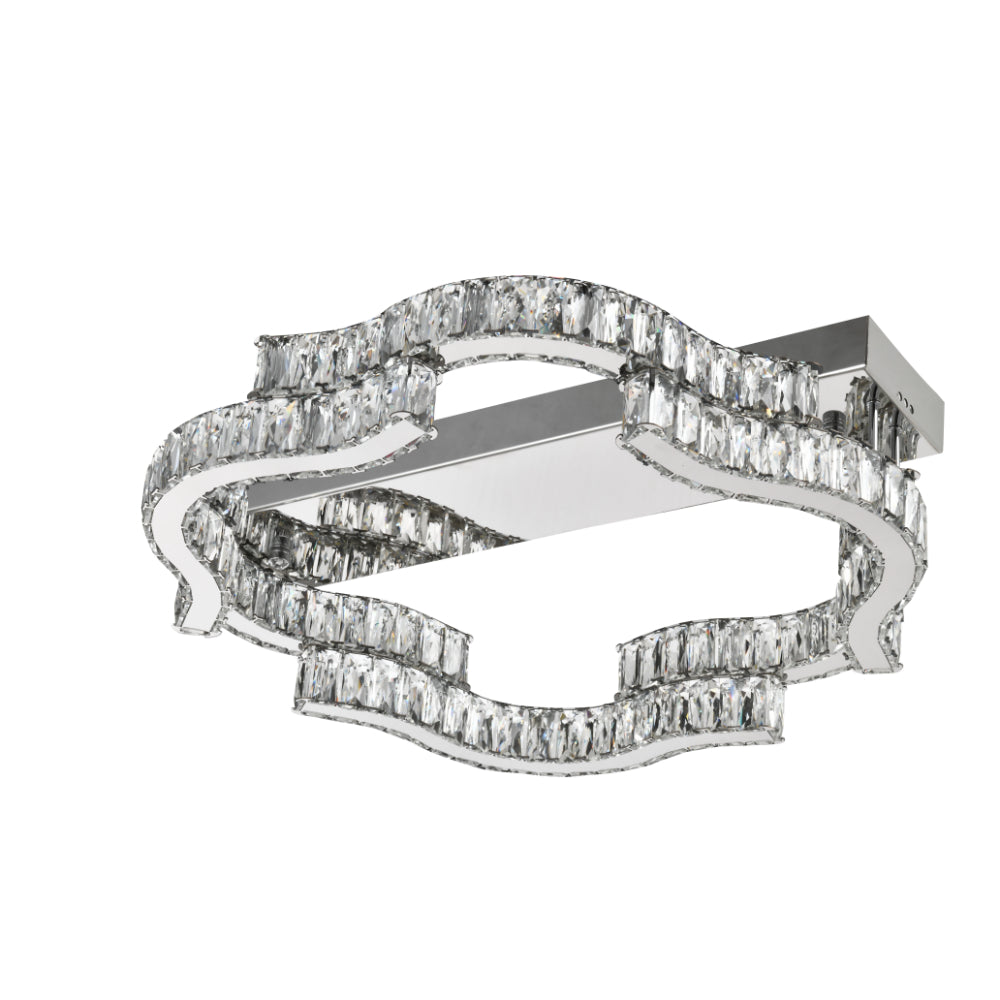 Jura Gold or Chrome 36W CCT 50cm Close To Ceiling LED Pendant