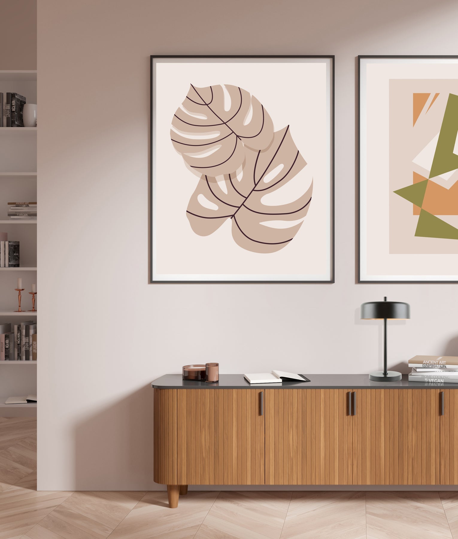 KELLO: Interior Drum Shade Table Lamps