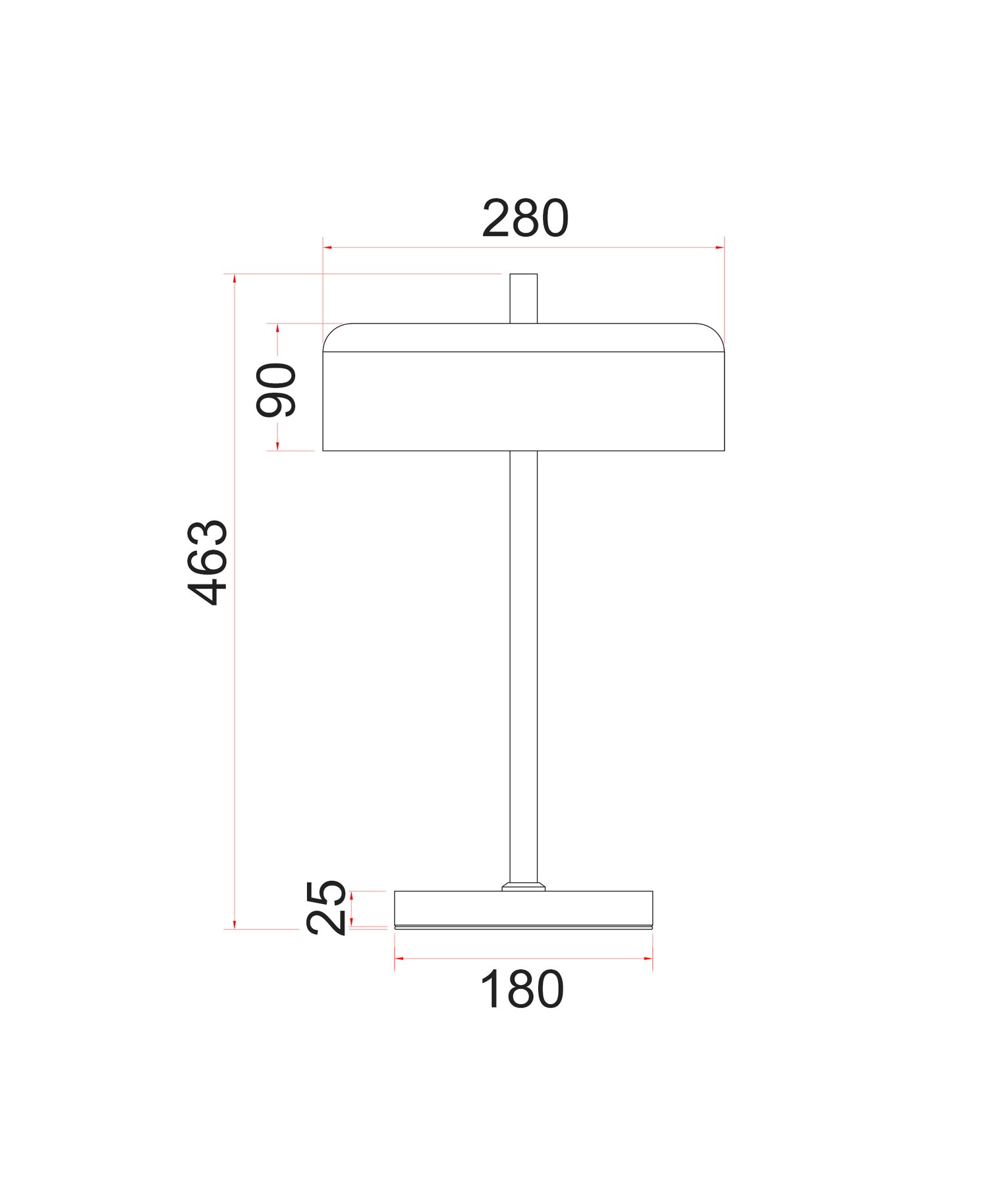 KELLO: Interior Drum Shade Table Lamps
