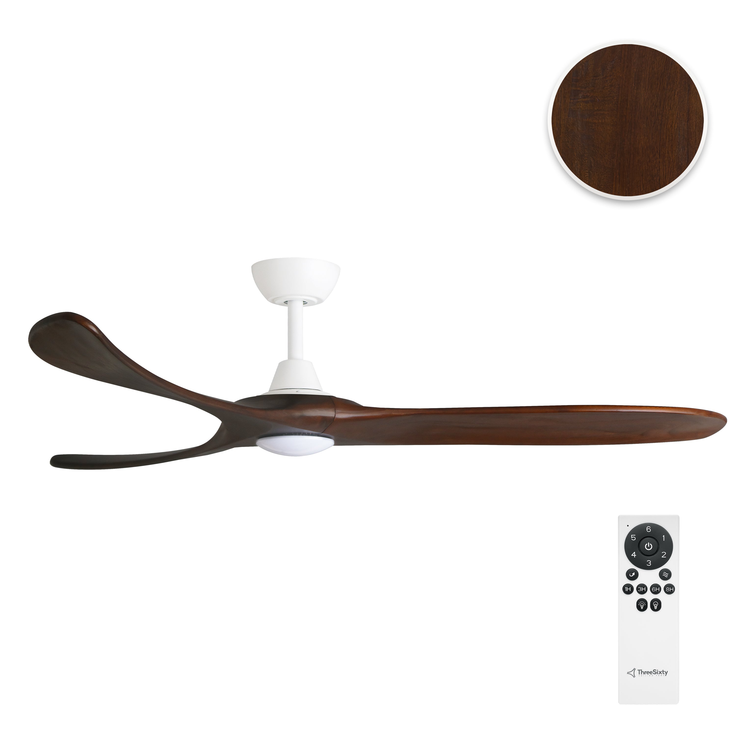 Three Sixty Kirra DC Ceiling Fan 60" (152cm)