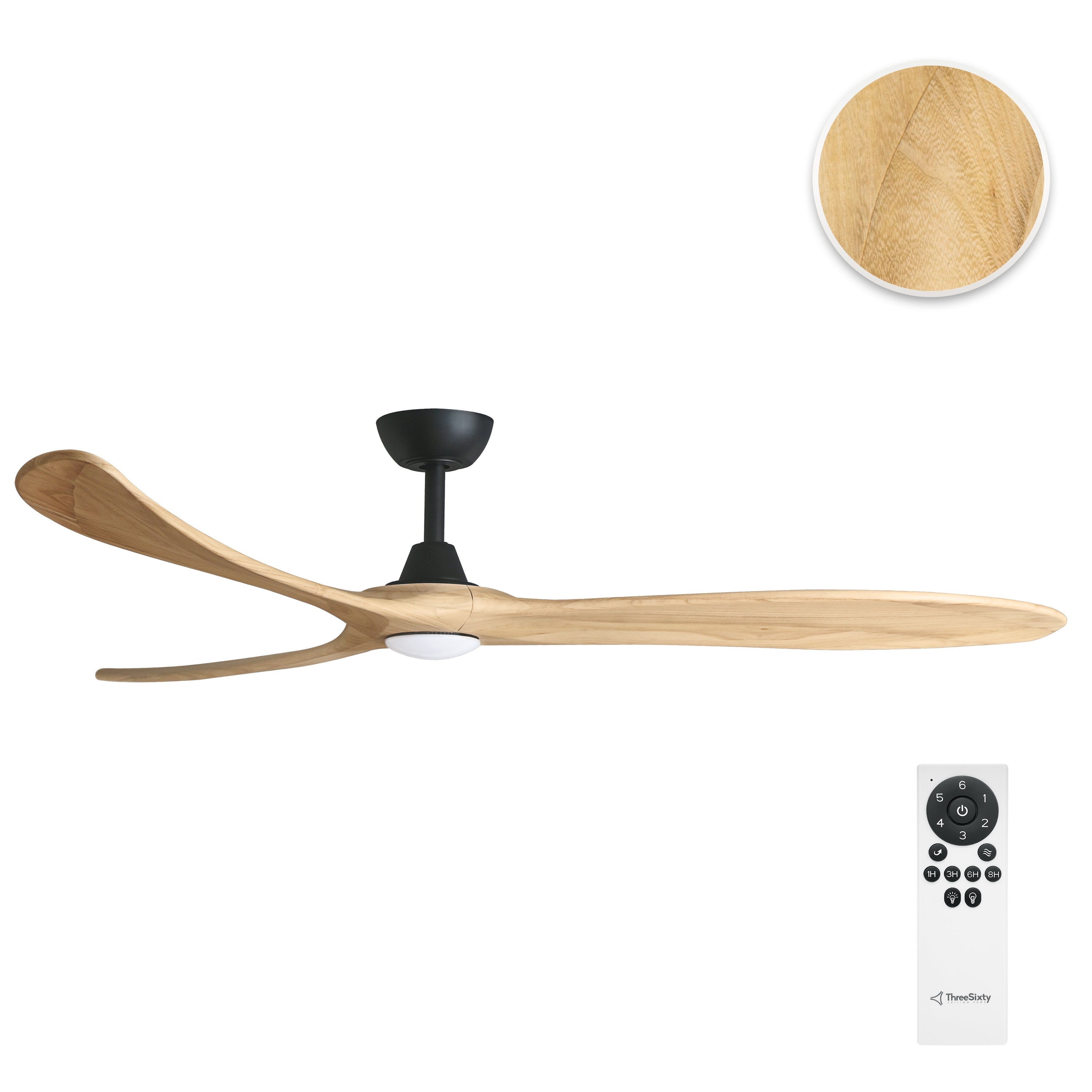 Three Sixty Kirra DC Ceiling Fan 72" (183cm)