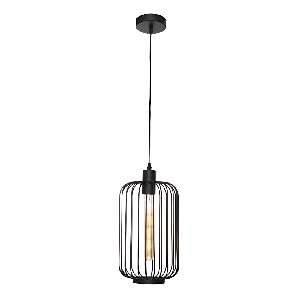 Kurten 1 Light Pendant Black