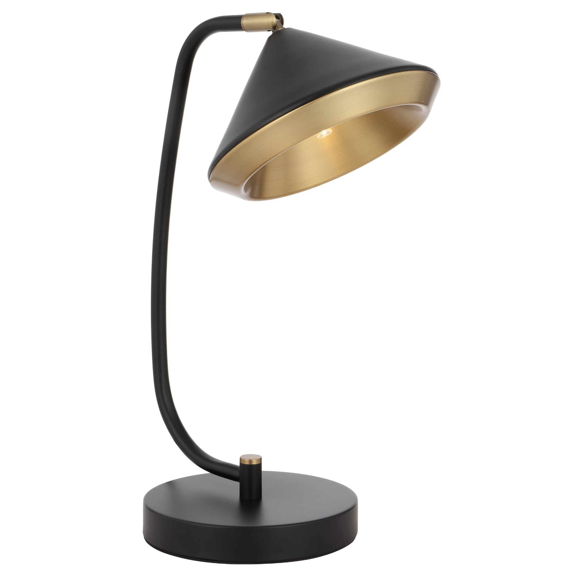 Larson White/Brass, Brass or Black/Brass G9 Table Lamp