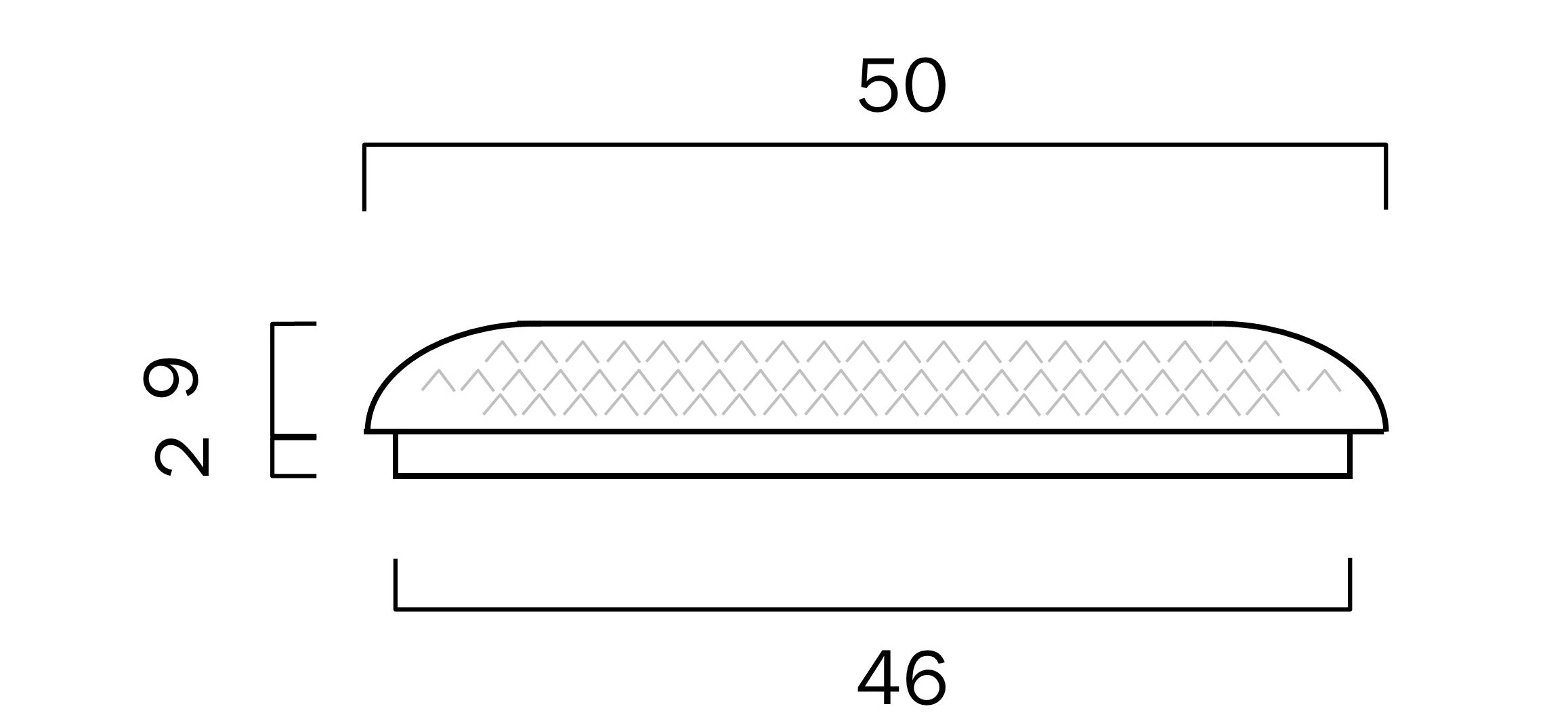 Legero 50 Clear 60W CCT Smart LED Oyster