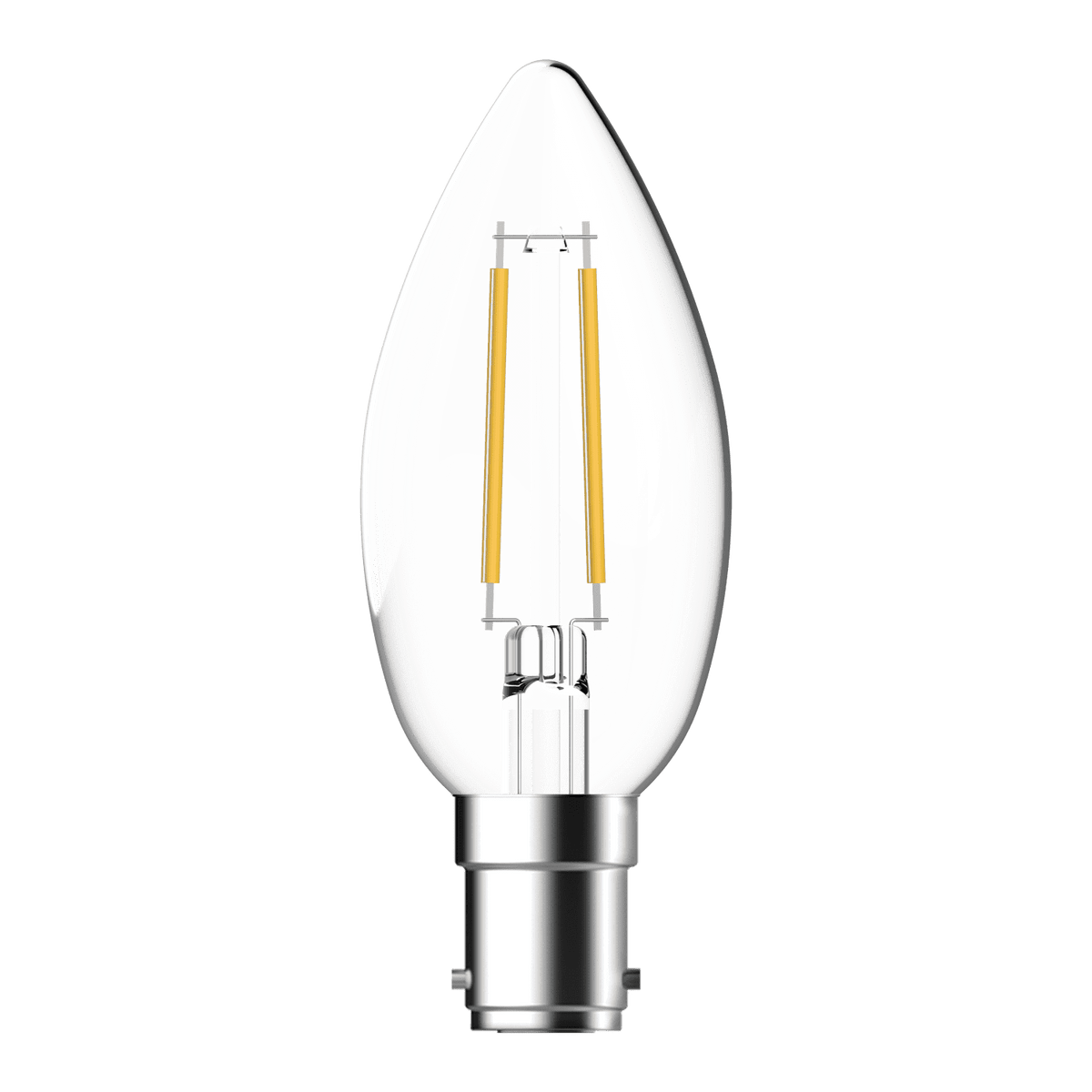 LED Filament C35 Frosted 4.2W Candle Dim / B22