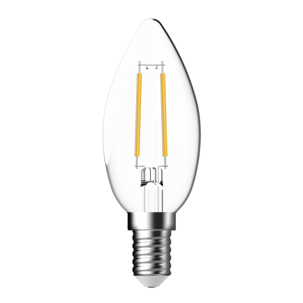 LED Filament C35 Clear 4.2W Candle Dim / E27