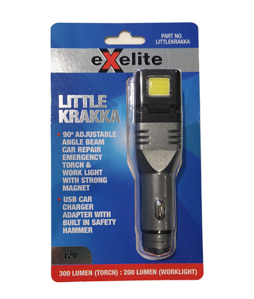LITTLE KRAKKA: 12V Emergency Torch & Work Light