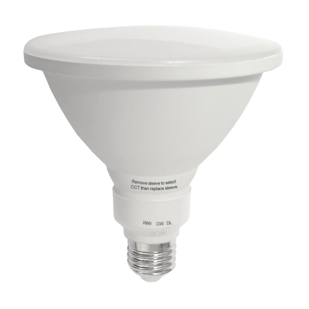 LPAR38Tri-Colour IP65 - 12W E27 Tri-Colour 240V IP65