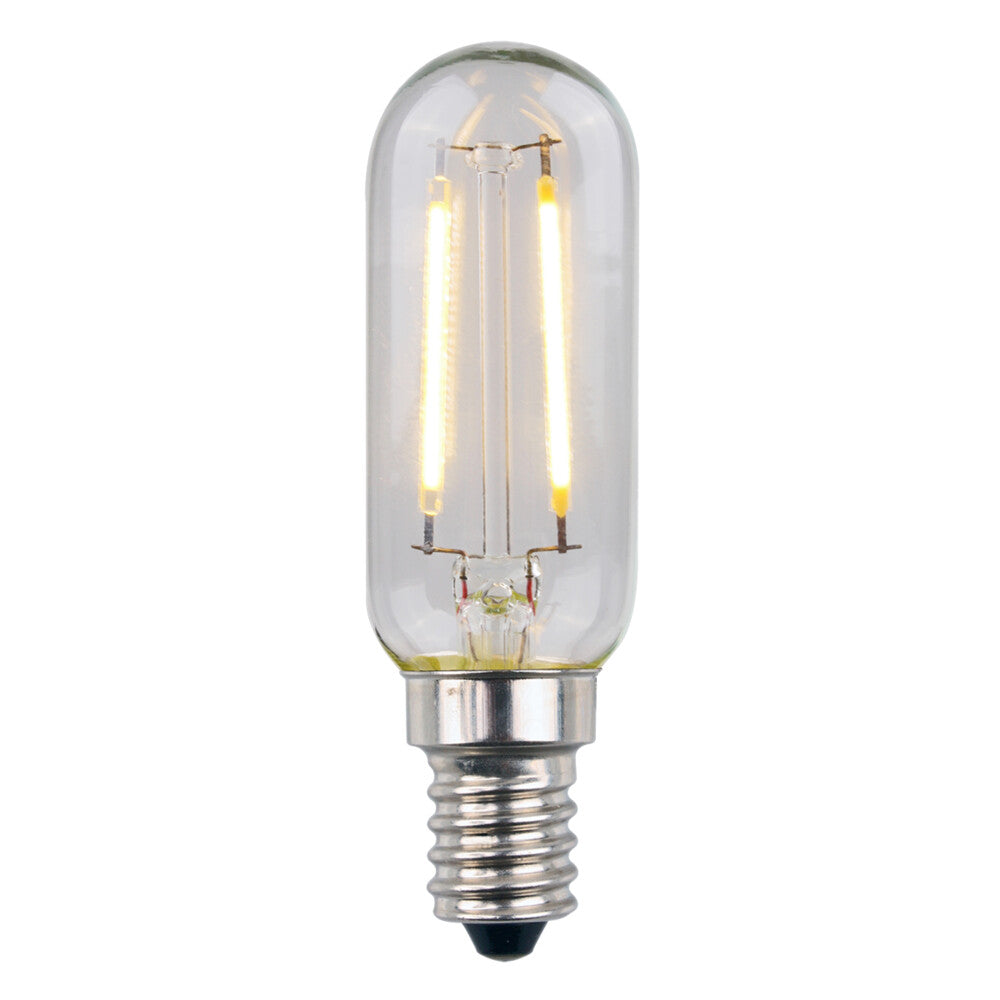 Tubulat Clear LED Filament T25 2W E14 3K