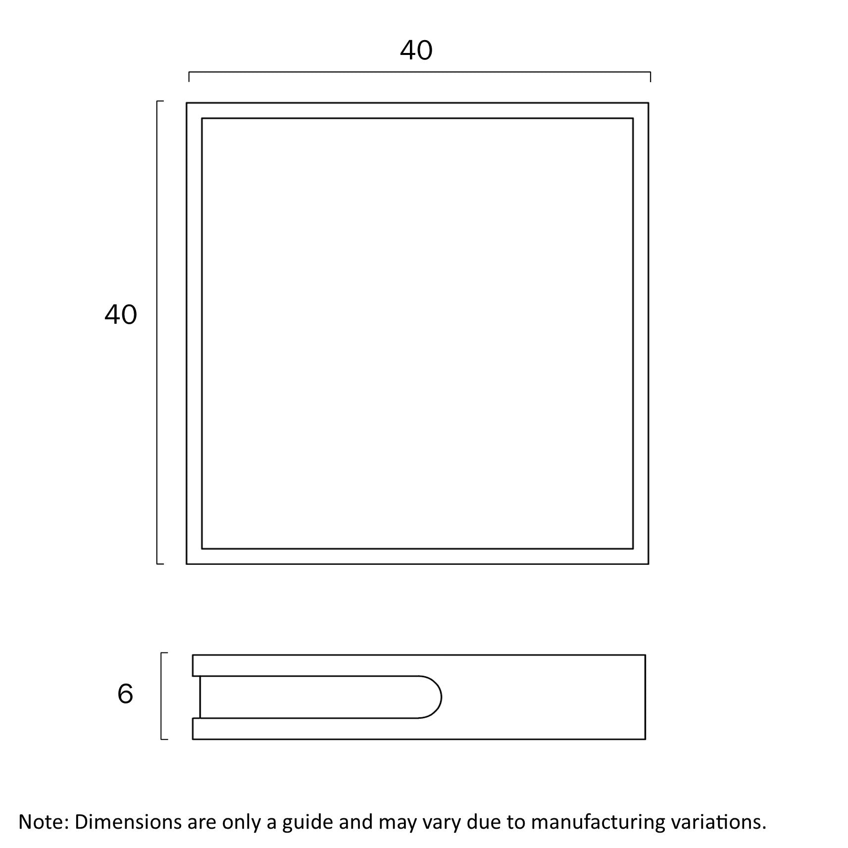 Lyric 40 Teak & Opal 24W CCT LED Oyster with Step Dimming