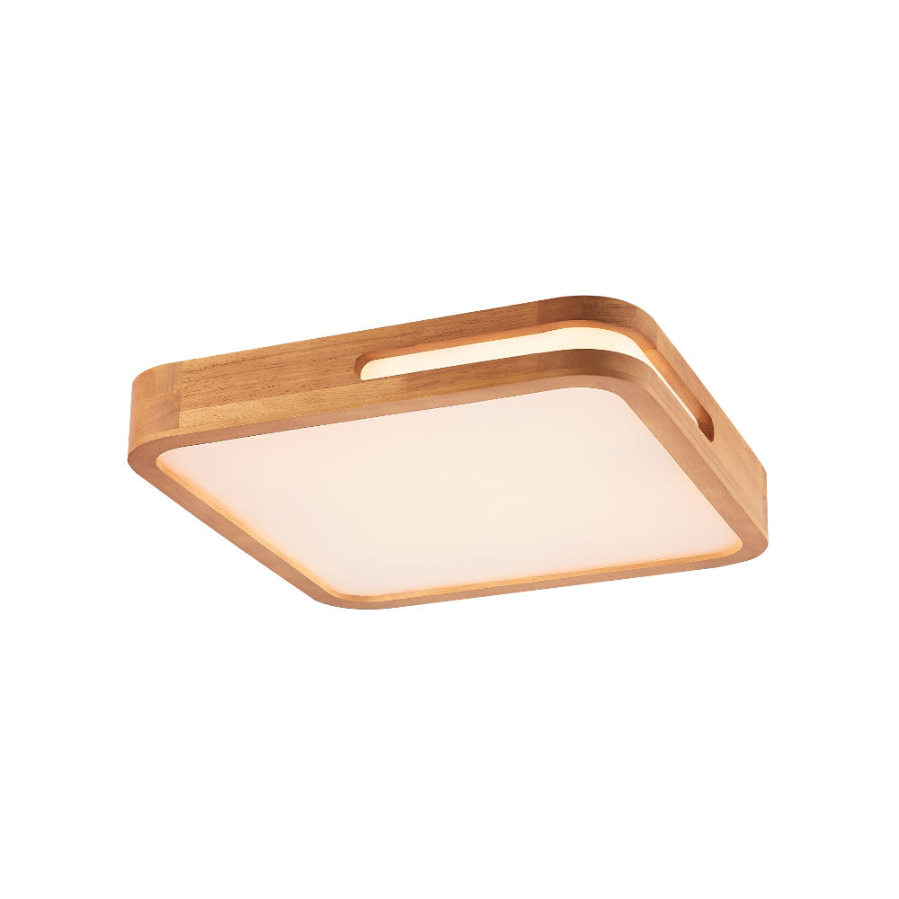 LYRIC 12W LED OYSTER TEAK