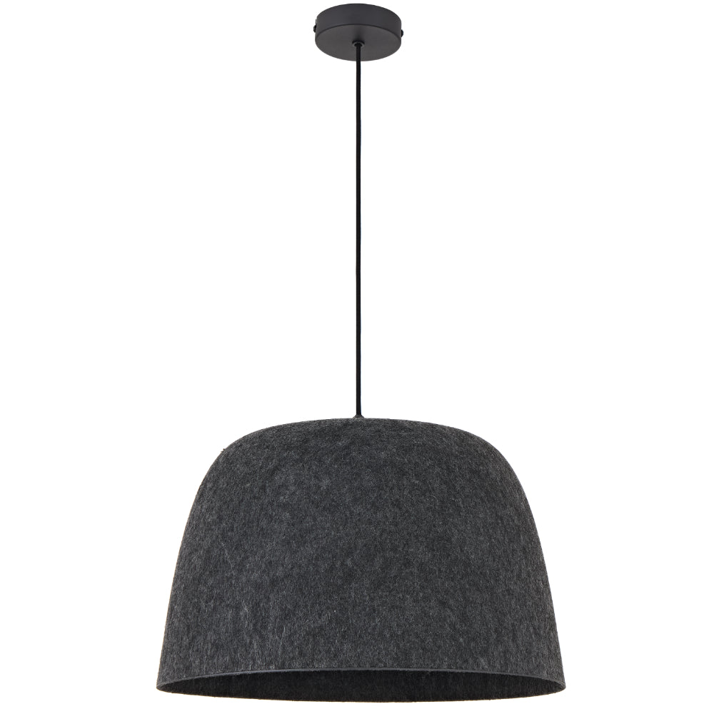 Malin Green, Grey or Black Felt Pendant