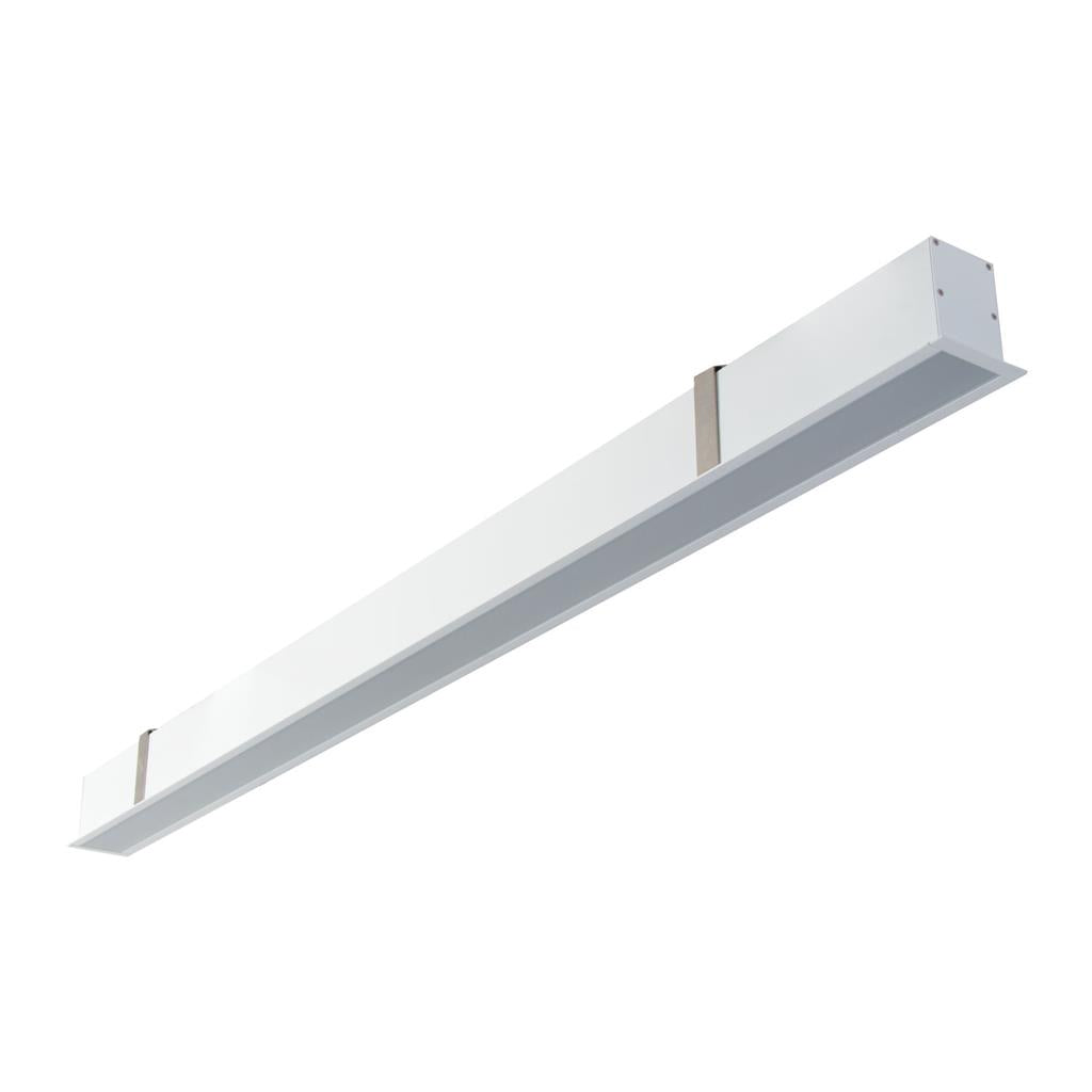 Max-50 Recessed Profile 17.3W 1M C/W Opal Aluminium 4000K/Dali