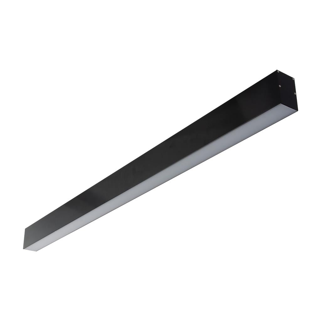 Max-50 Surface Mounted Profile 17.3W 1M C/W Opal Black 3000K/Dali