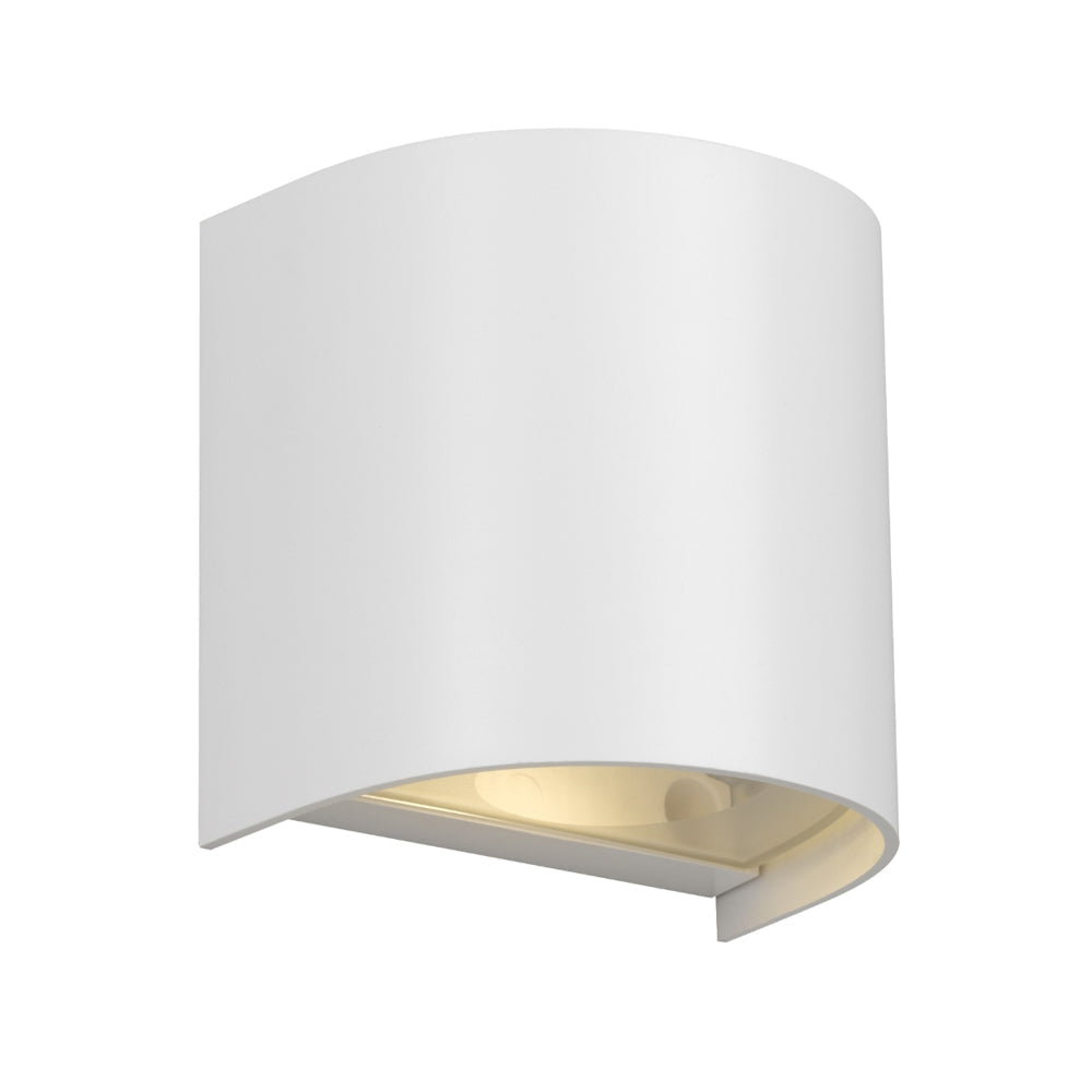 Miro 1 Black, Grey or White GU10 IP65 Fixed Down Exterior Wall Light