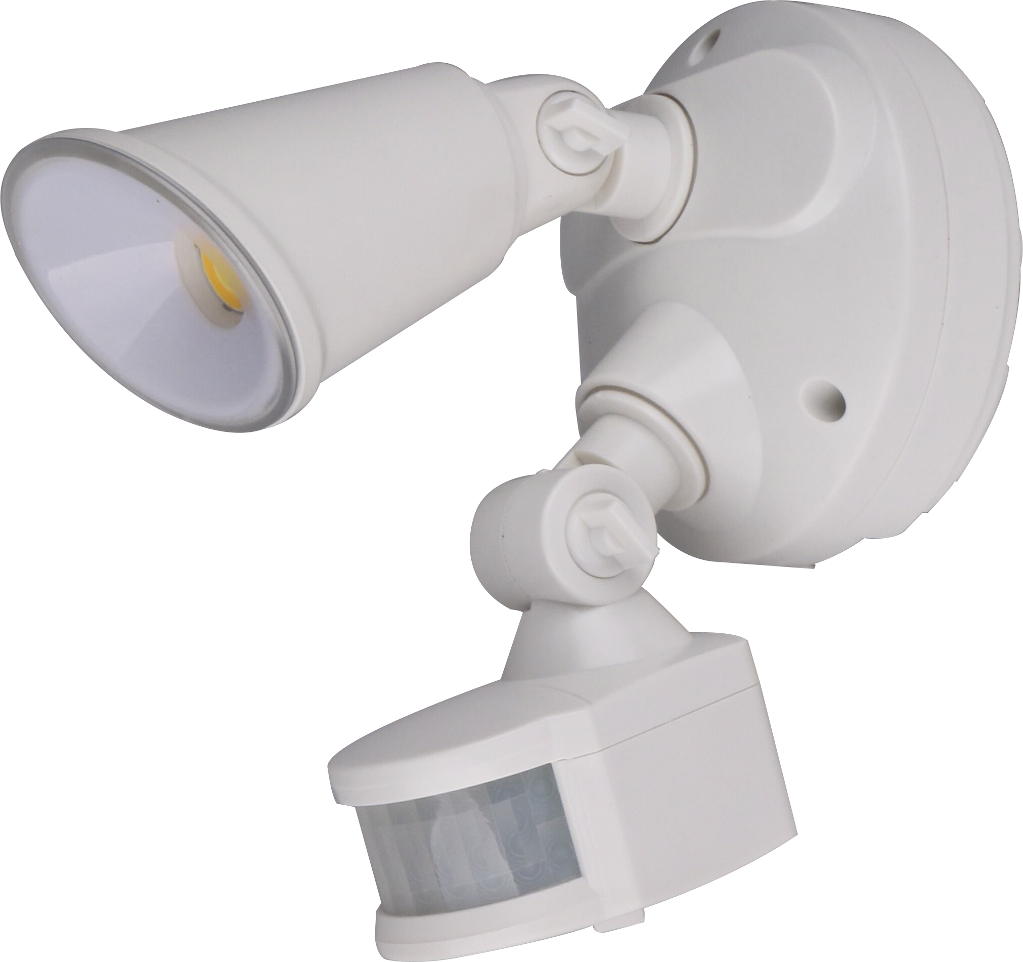 Defender Single Spot LED Outdoor Flood Light 10w Tricolour Sensor White