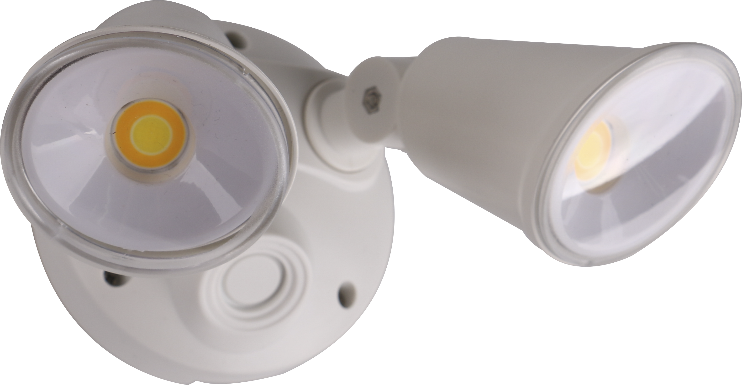 Defender Double Spot LED Outdoor Flood Light 2 x 10w Tricolour White