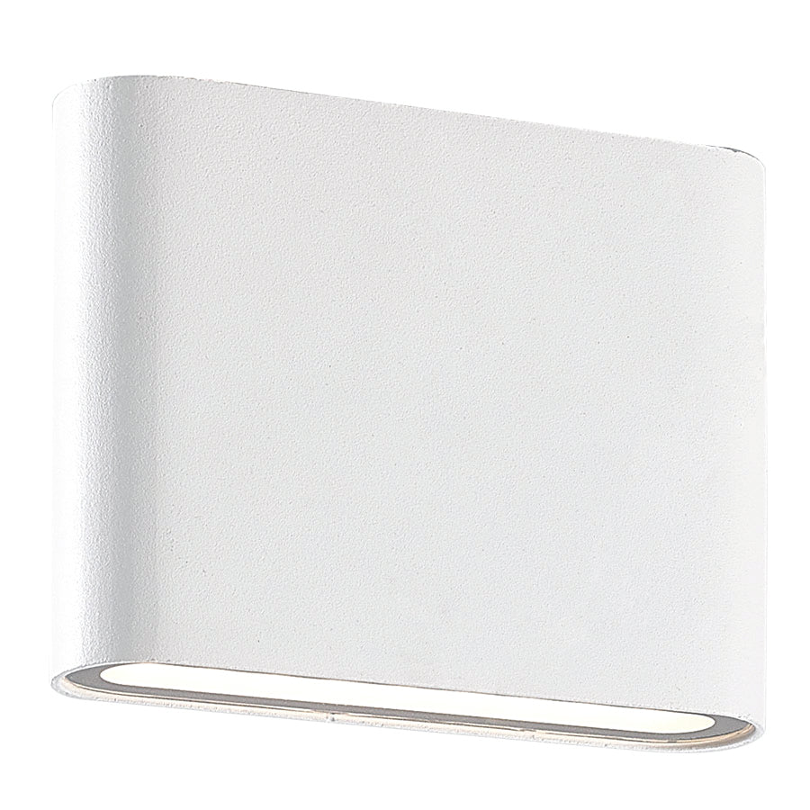 Integra 6W LED Tricolour Wall Exterior Small White