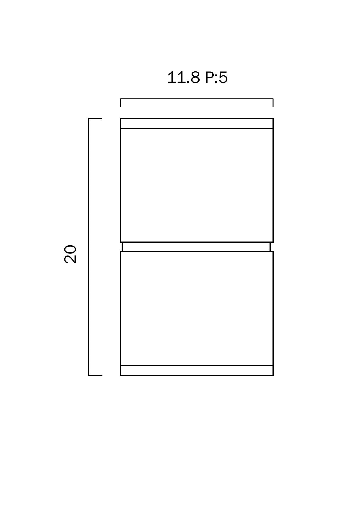 Nariko Titan 12W 4000K IP54 Exterior Wall Light