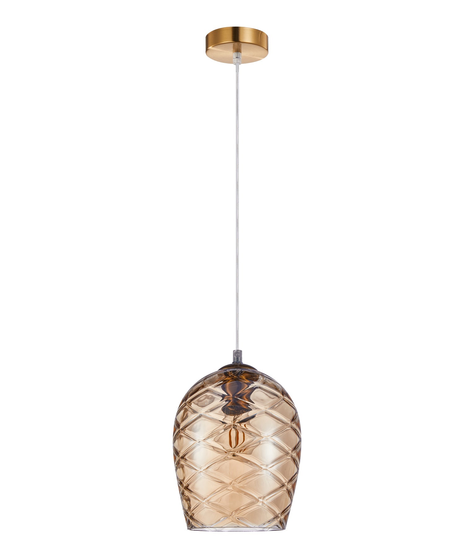 NETA: Interior Wine Glass Shade Segmented Pendant Lights