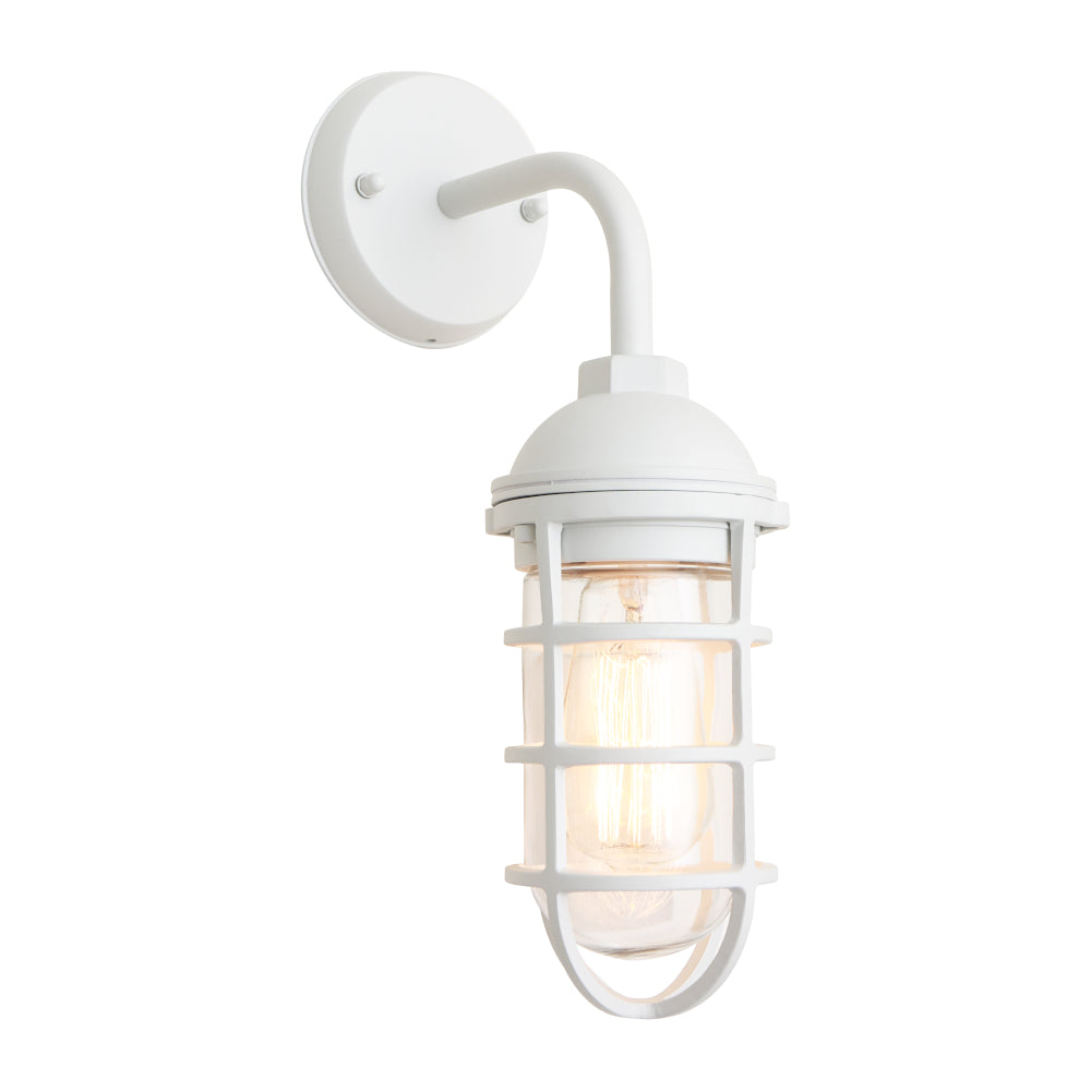 Newport 1 Light Exterior Wall White