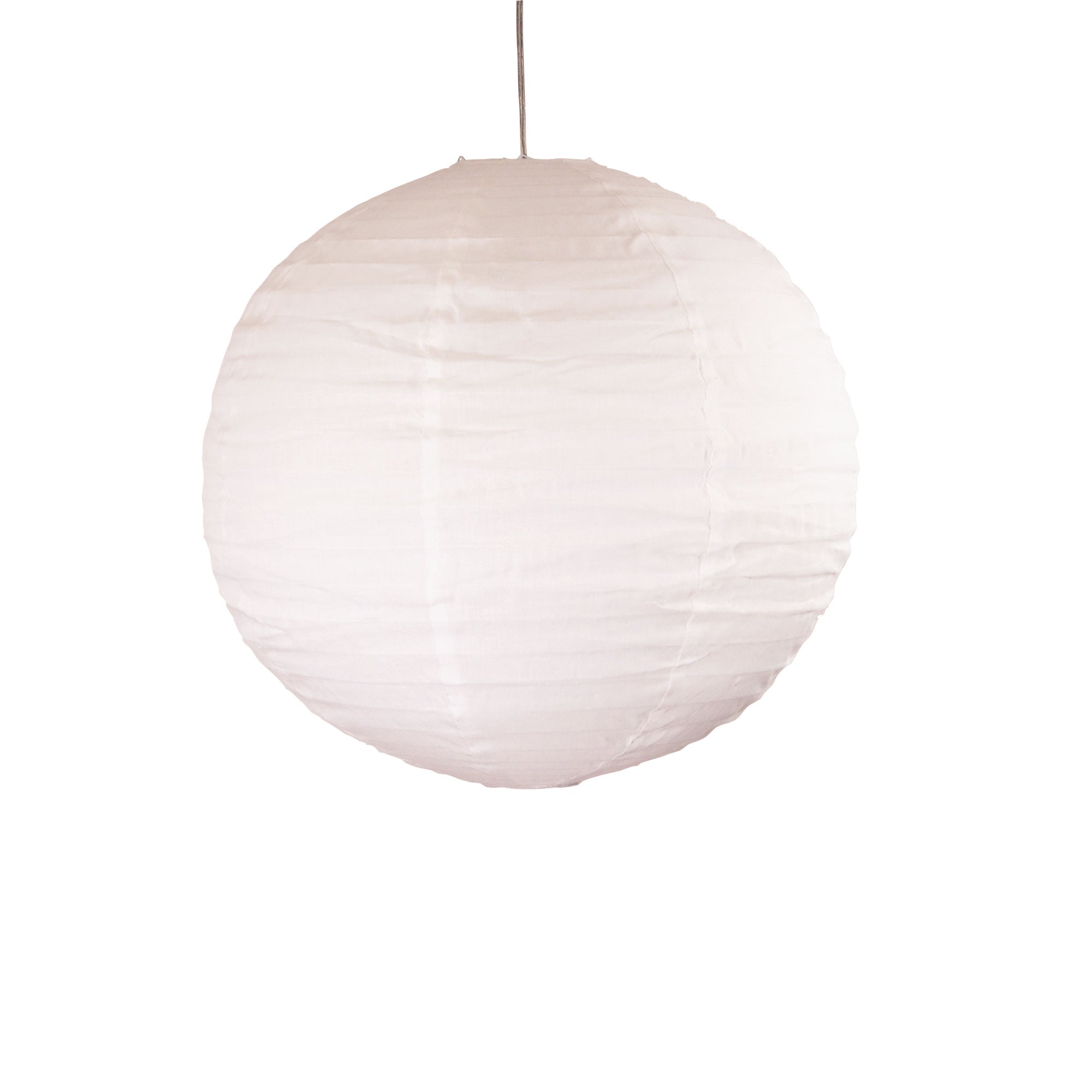 Kanto 60 Round White Linen Shade Only