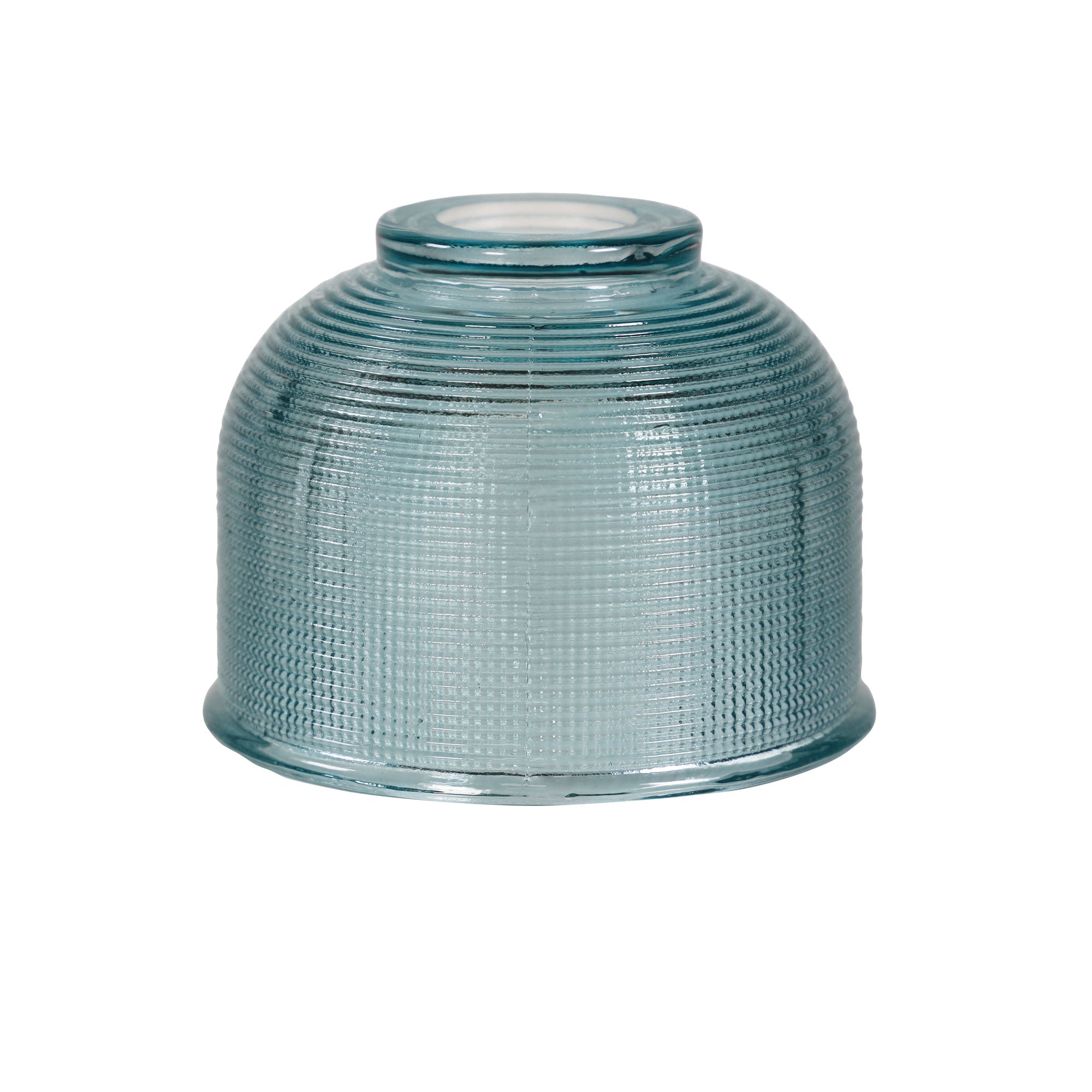 Maison 15 15cm Retro Halophane Blue Glass Shade