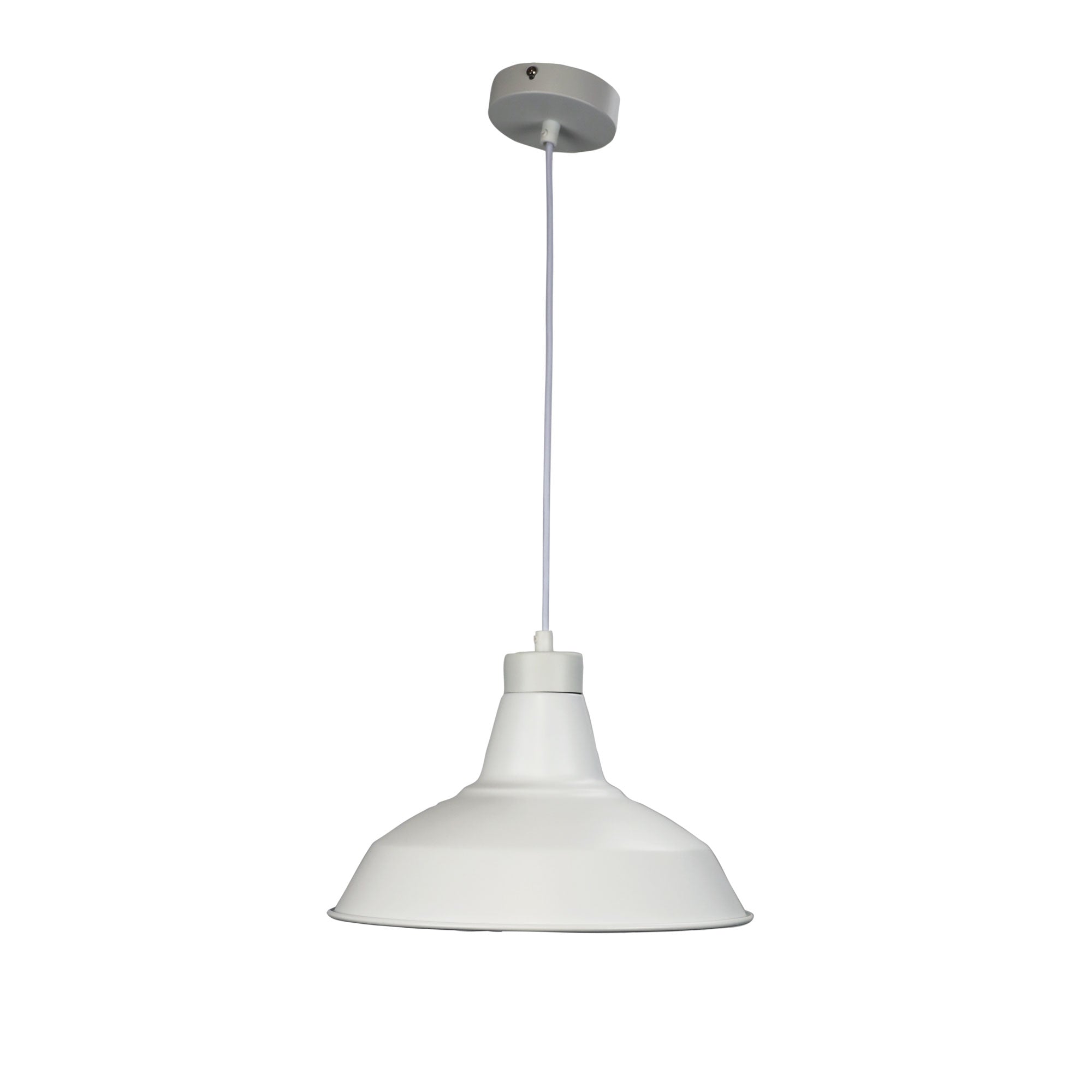 Warehouse.31 White Industrial Vintage Pendant Shade Only