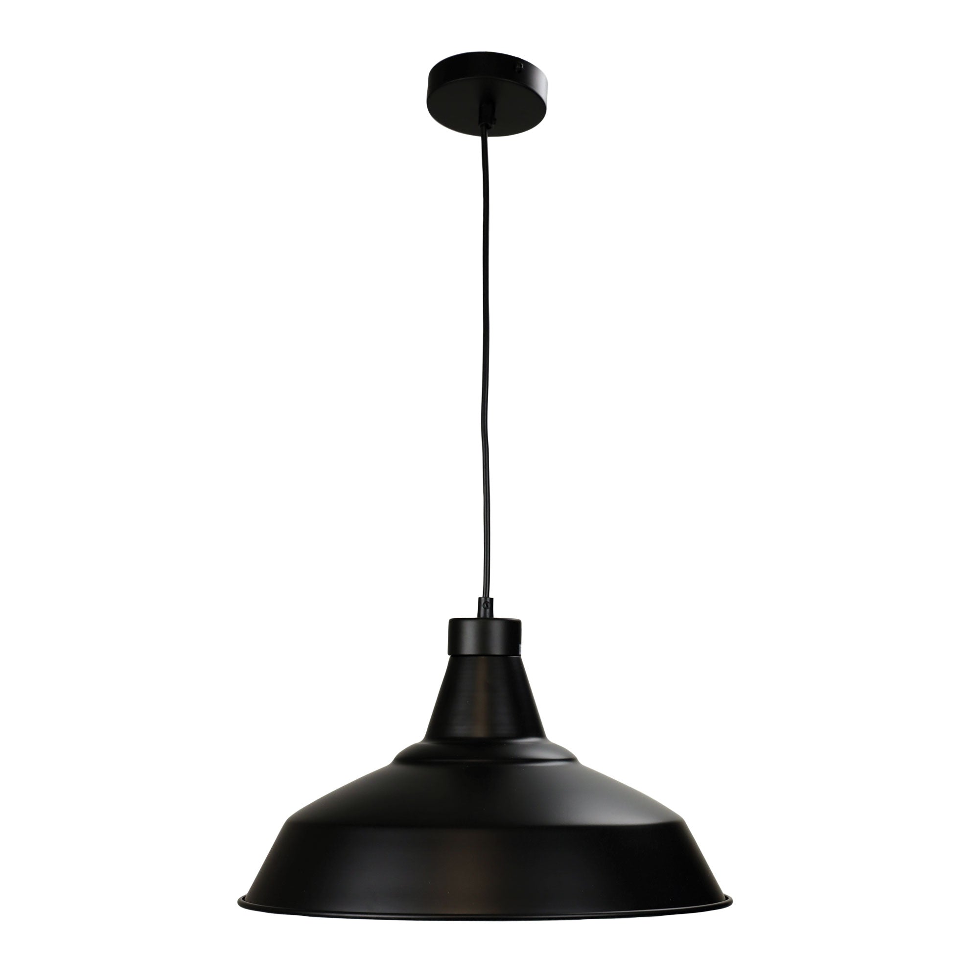 Warehouse.39 Black Industrial Vintage Pendant Shade Only