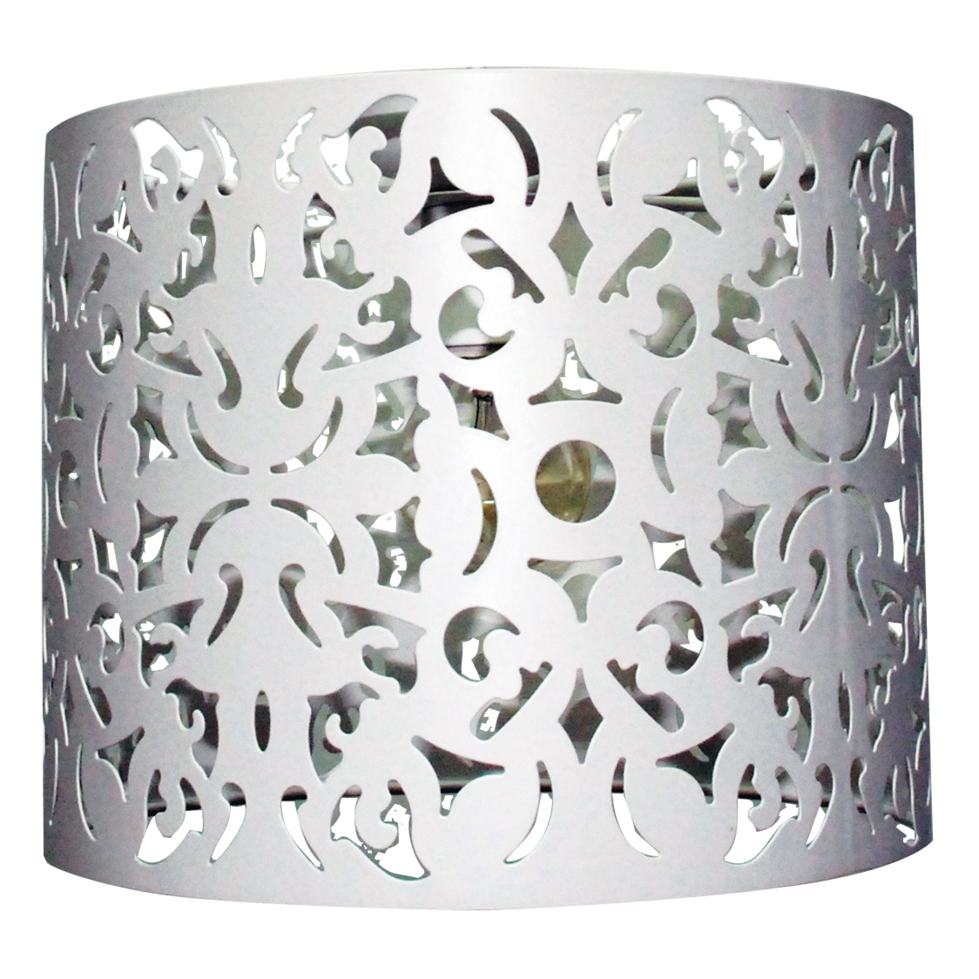 Vicky 25cm Laser Cut Metal DIY Ceiling Light White