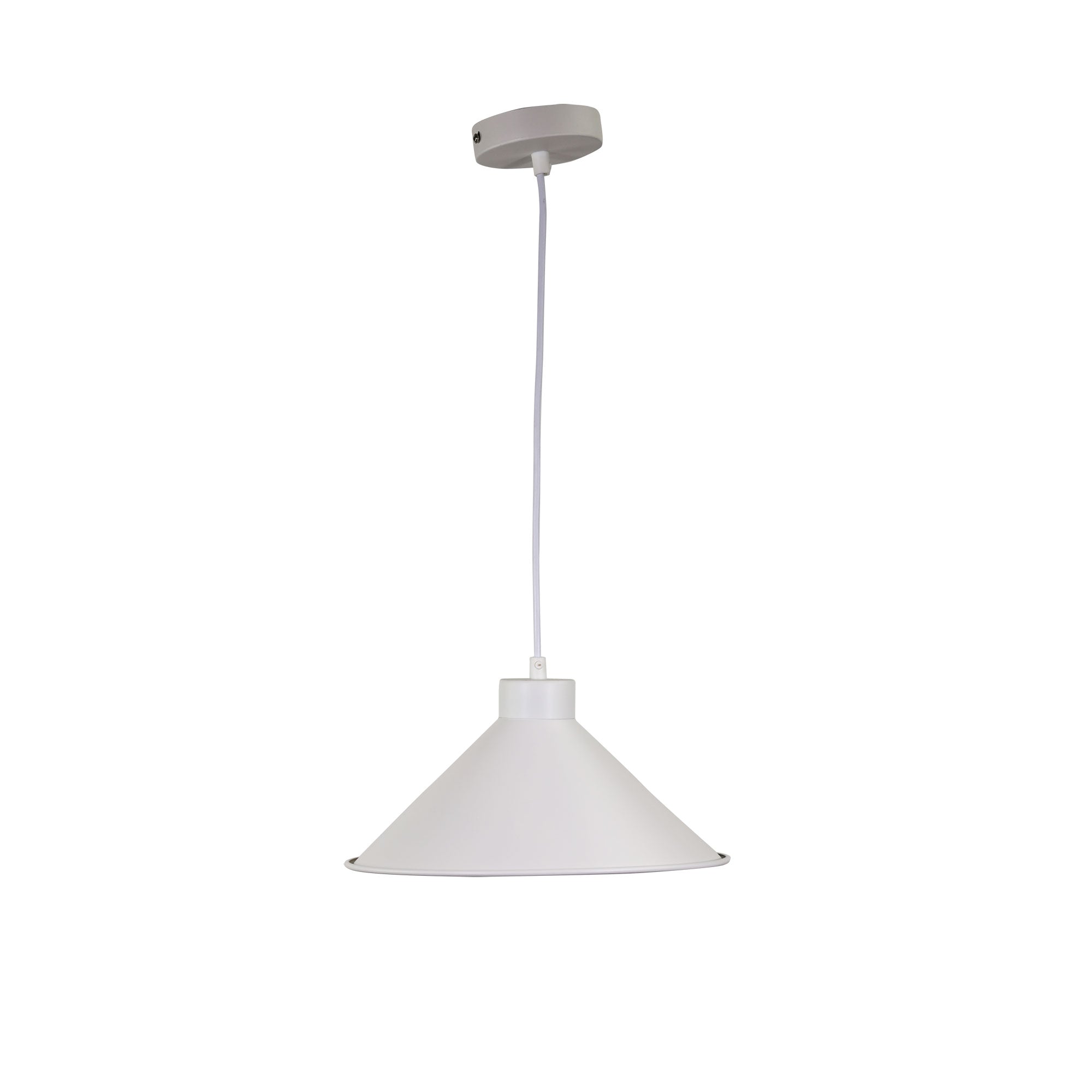 Victoriana.30 White Traditional Metal Pendant Shade Only