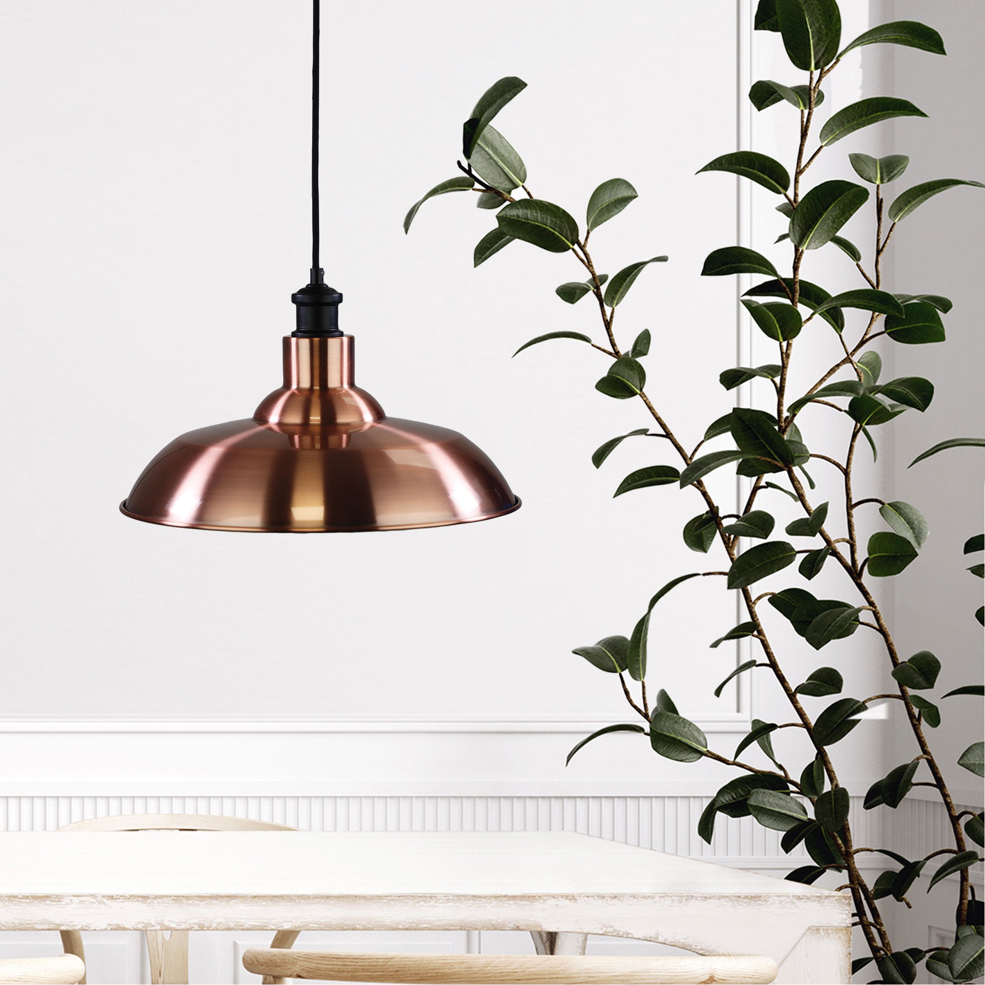 Slater.38 Copper Industrial Vintage Pendant Shade Only