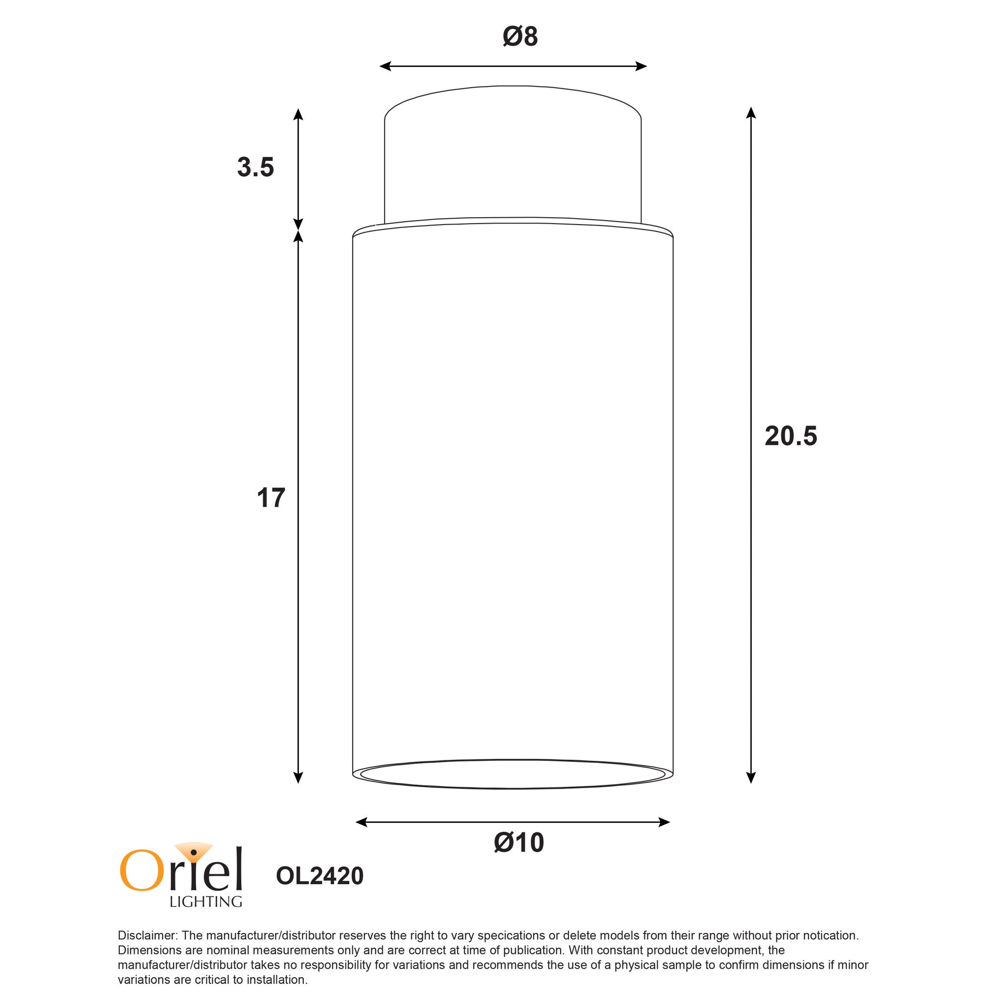 Nina Opal Glass & Timber DIY Shade