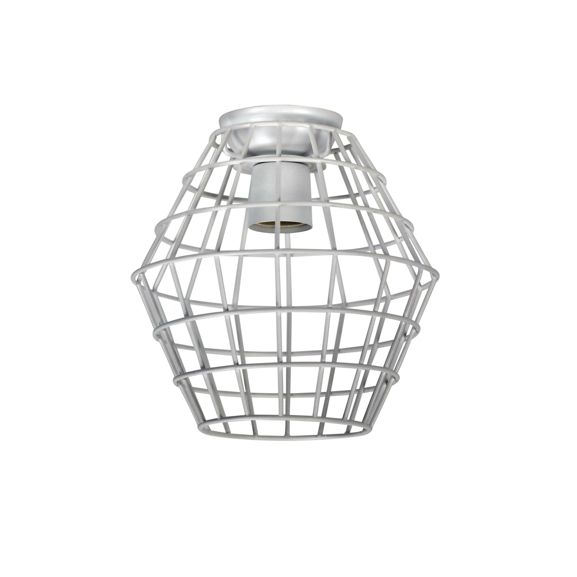 Maci 18 Wire Retro Industrial DIY Shade White