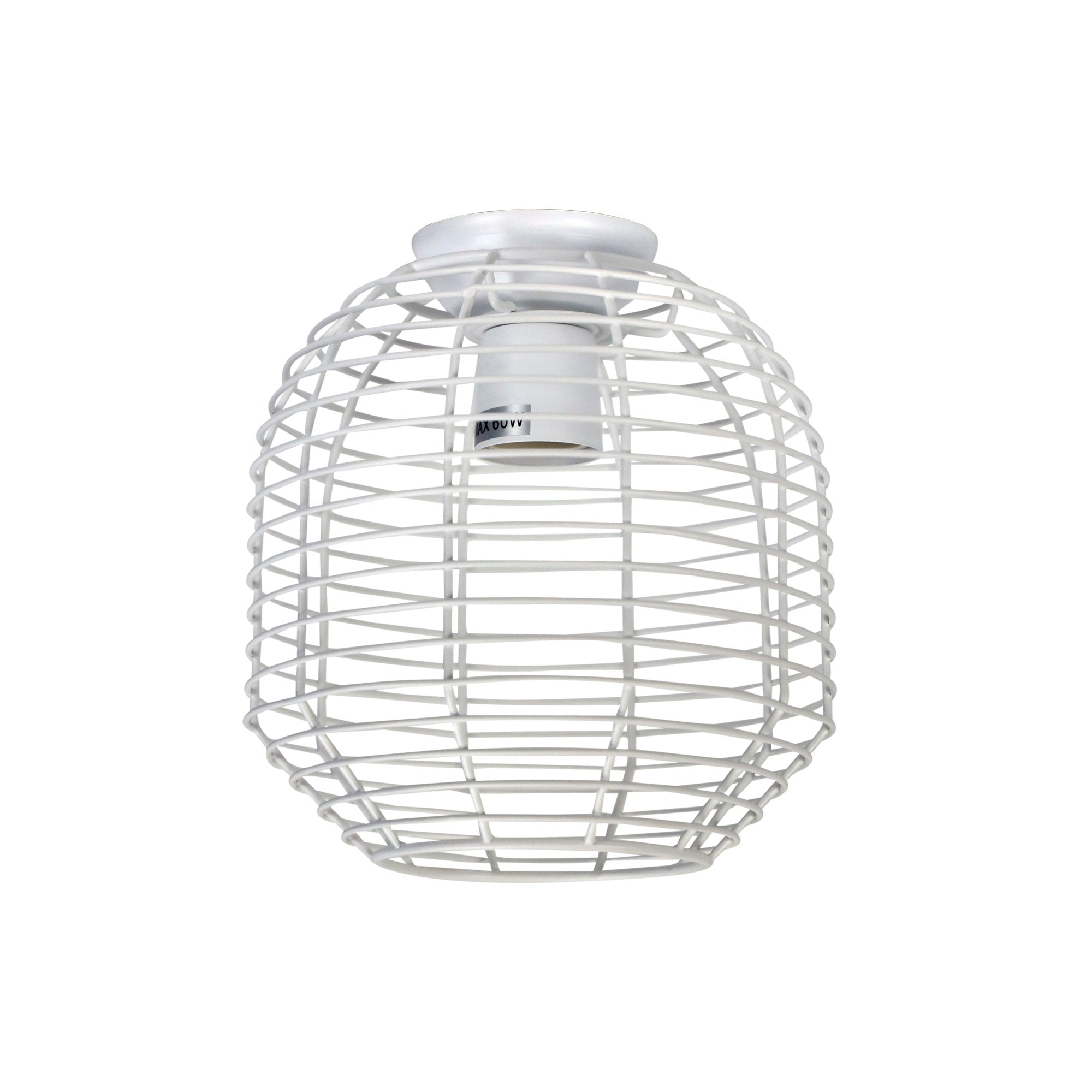 Eve 18 Wire Retro Industrial DIY Shade White