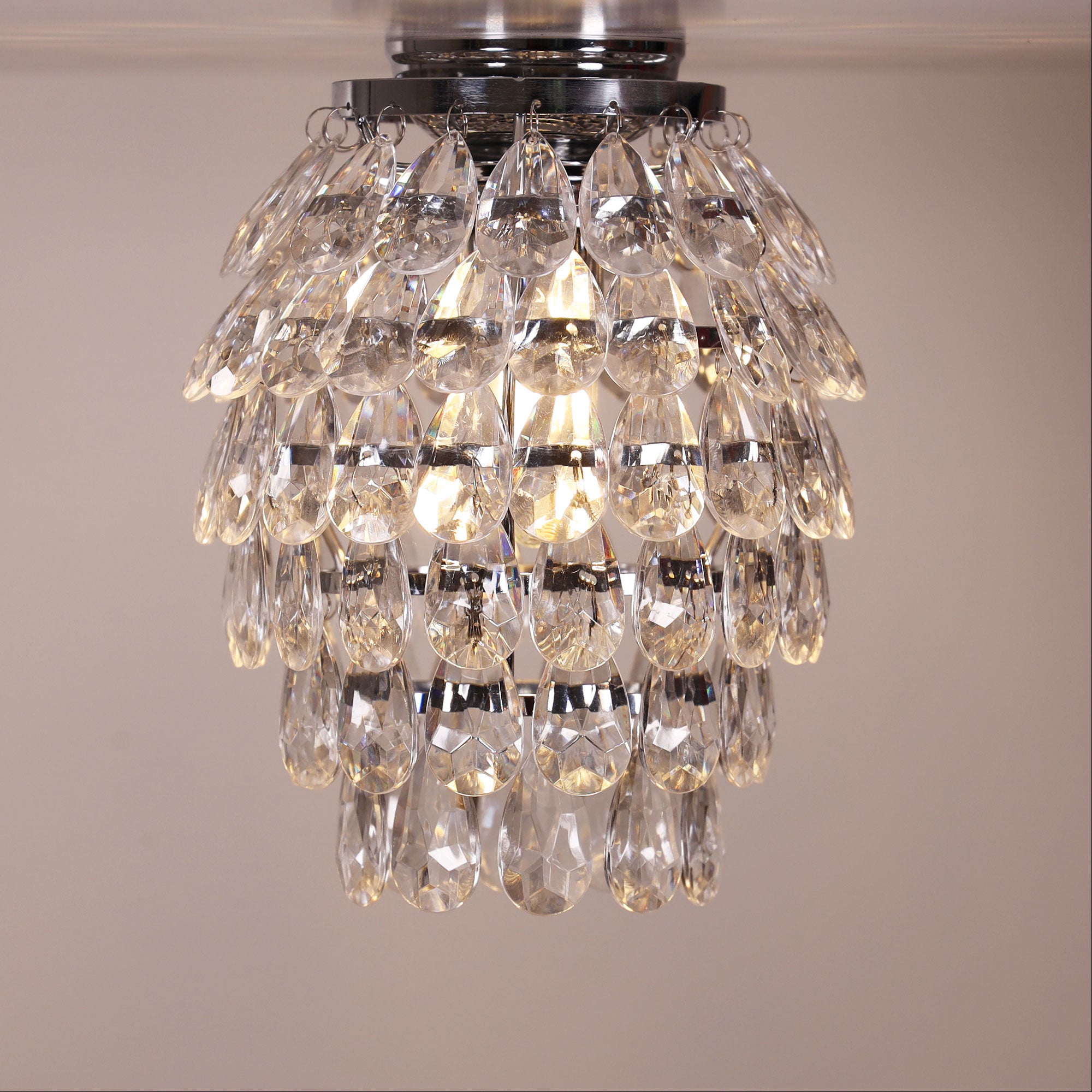 Piato Brushed Brass DIY Batten Holder Cover