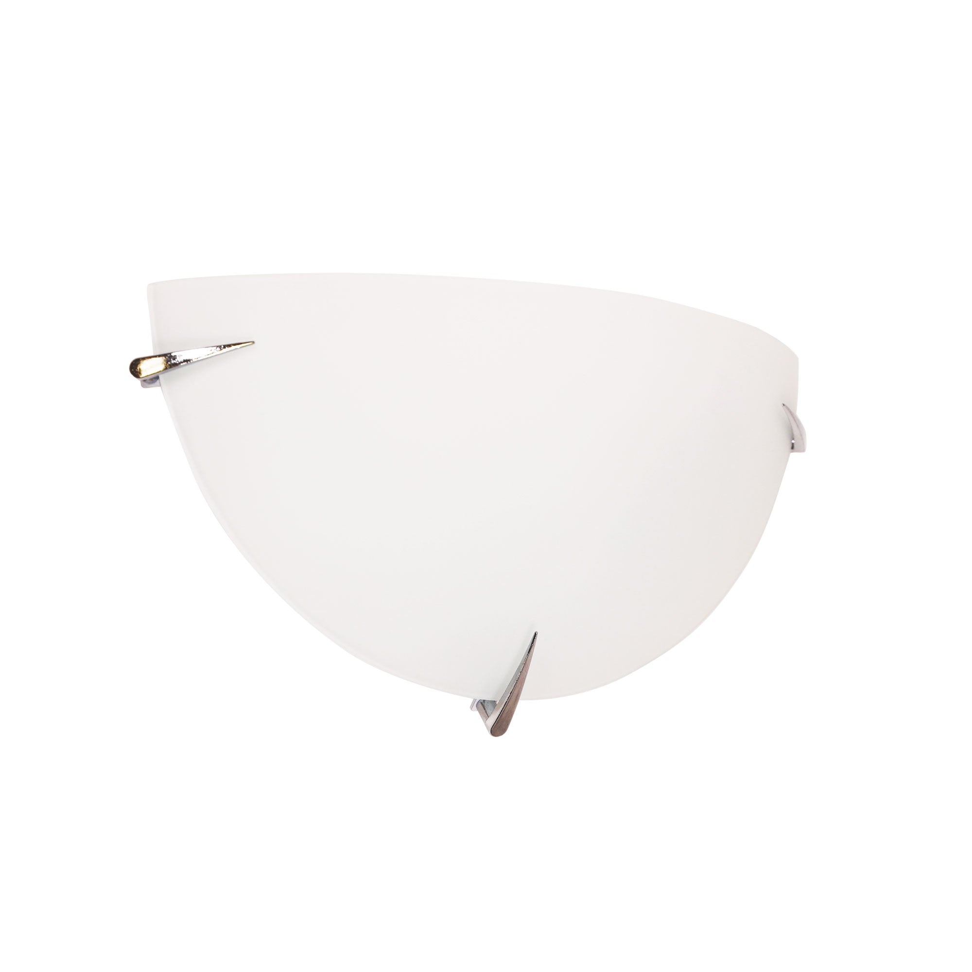 Claw Wall 30cm Wall Llight Matt Opal And Chrome