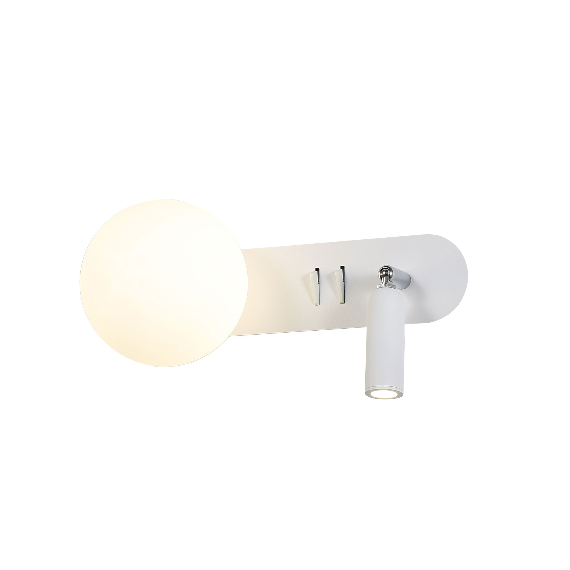 Harlow White Dual Purpose Wall & Spot Light