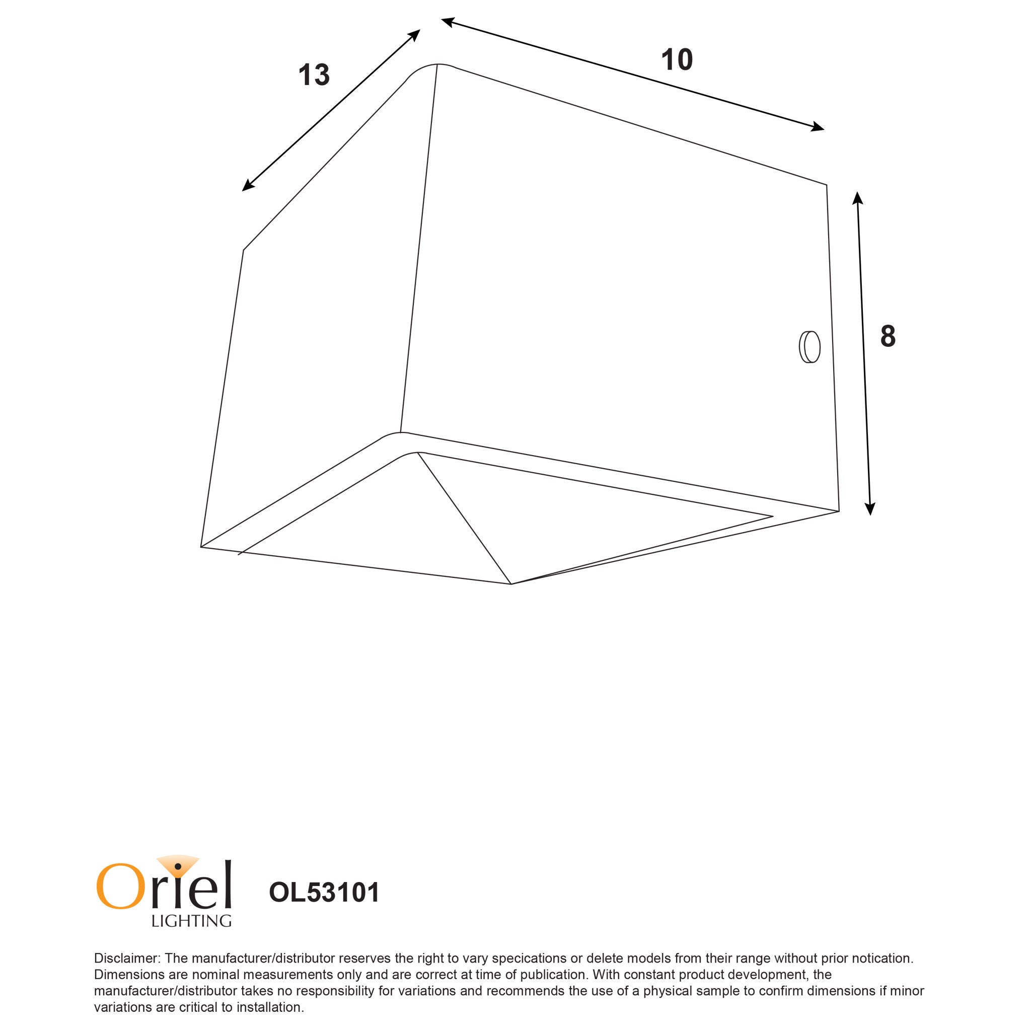 Vidar Natural Timber 3W 4000K LED Up/Down Wall Light