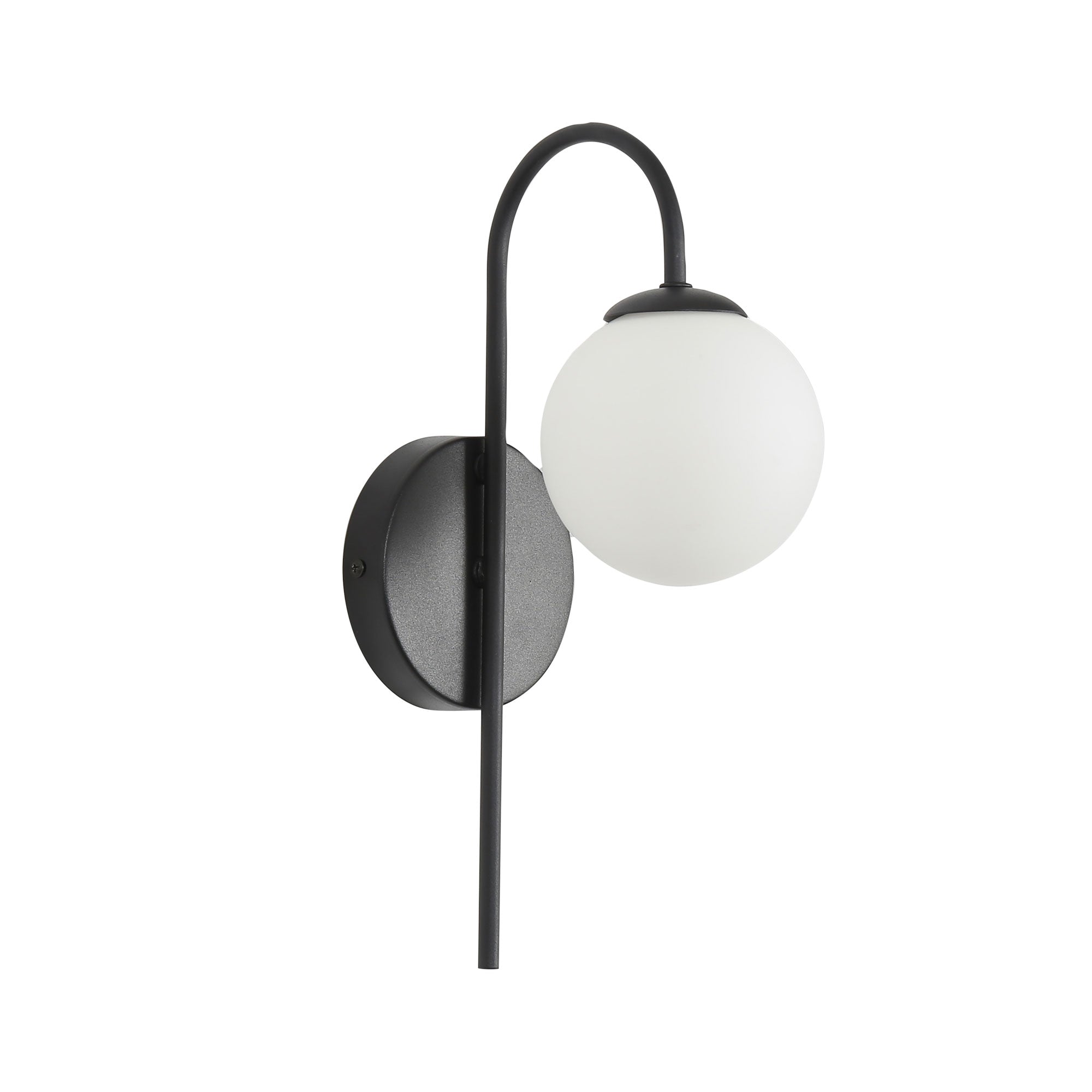Noxe Black & Opal Matt G9 Wall Light
