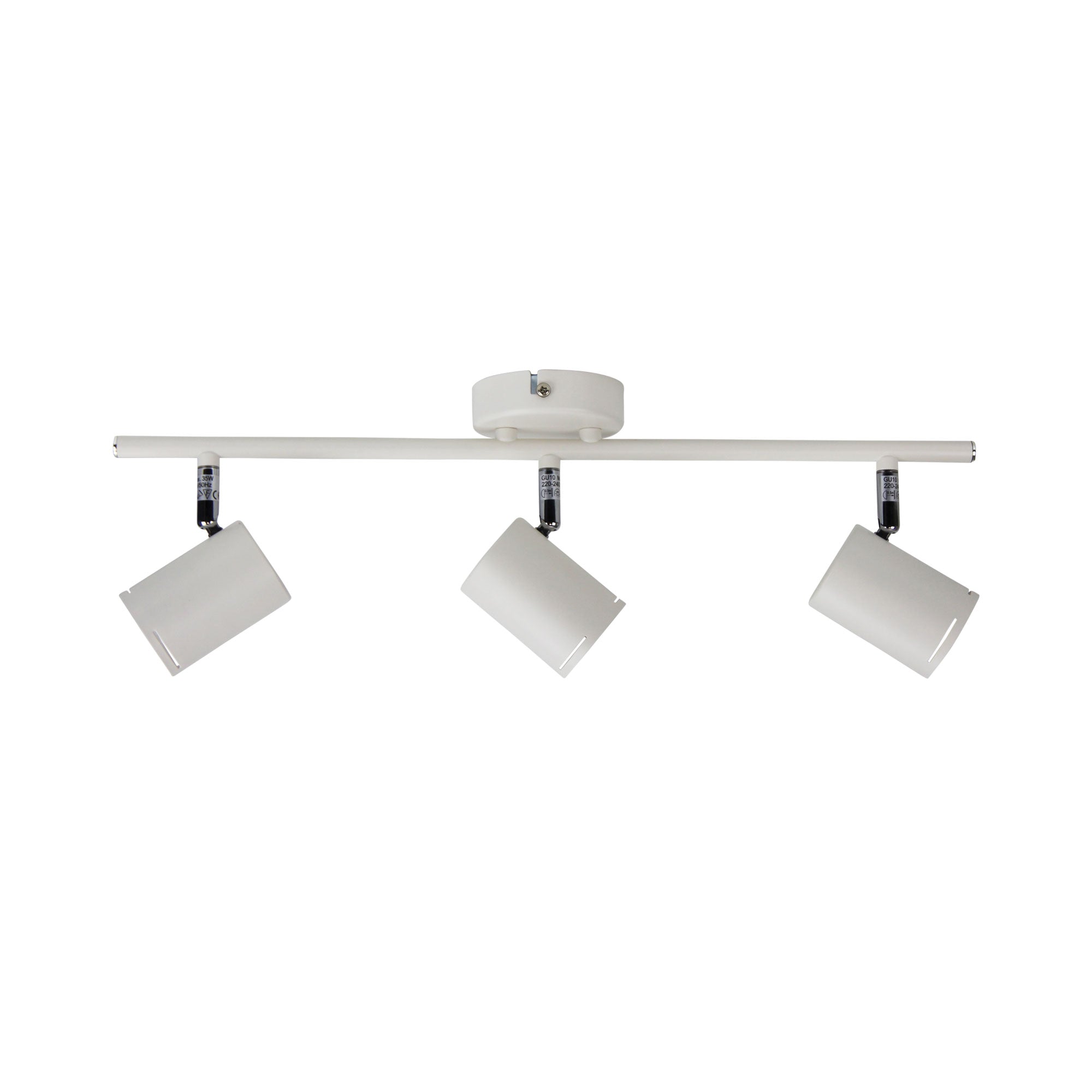 Baril 3 Light LED Ready Adjustable Spotlight White