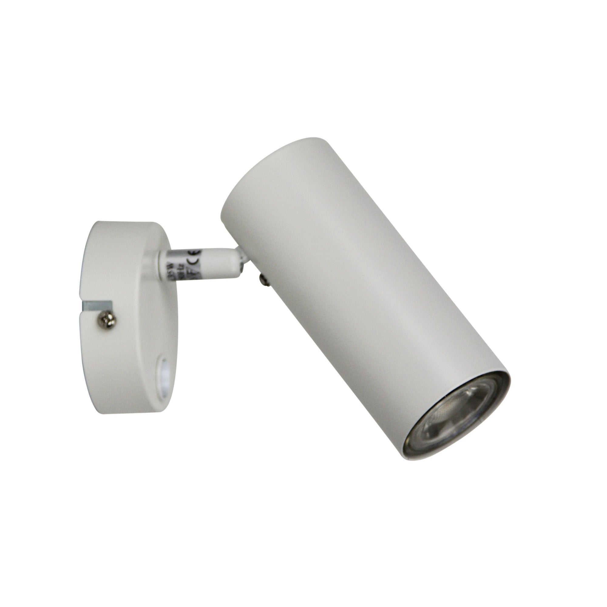 Ultra White GU10 Adjustable Spotlight With Switch