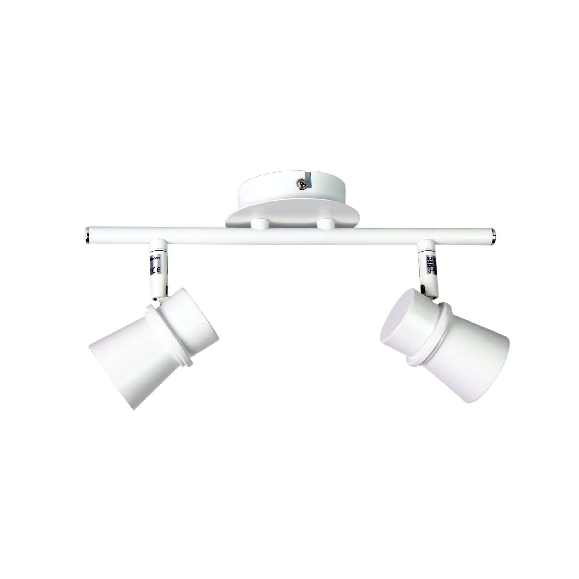 Yarra 2 Light LED Ready Adjustable Spotlight GU10 White