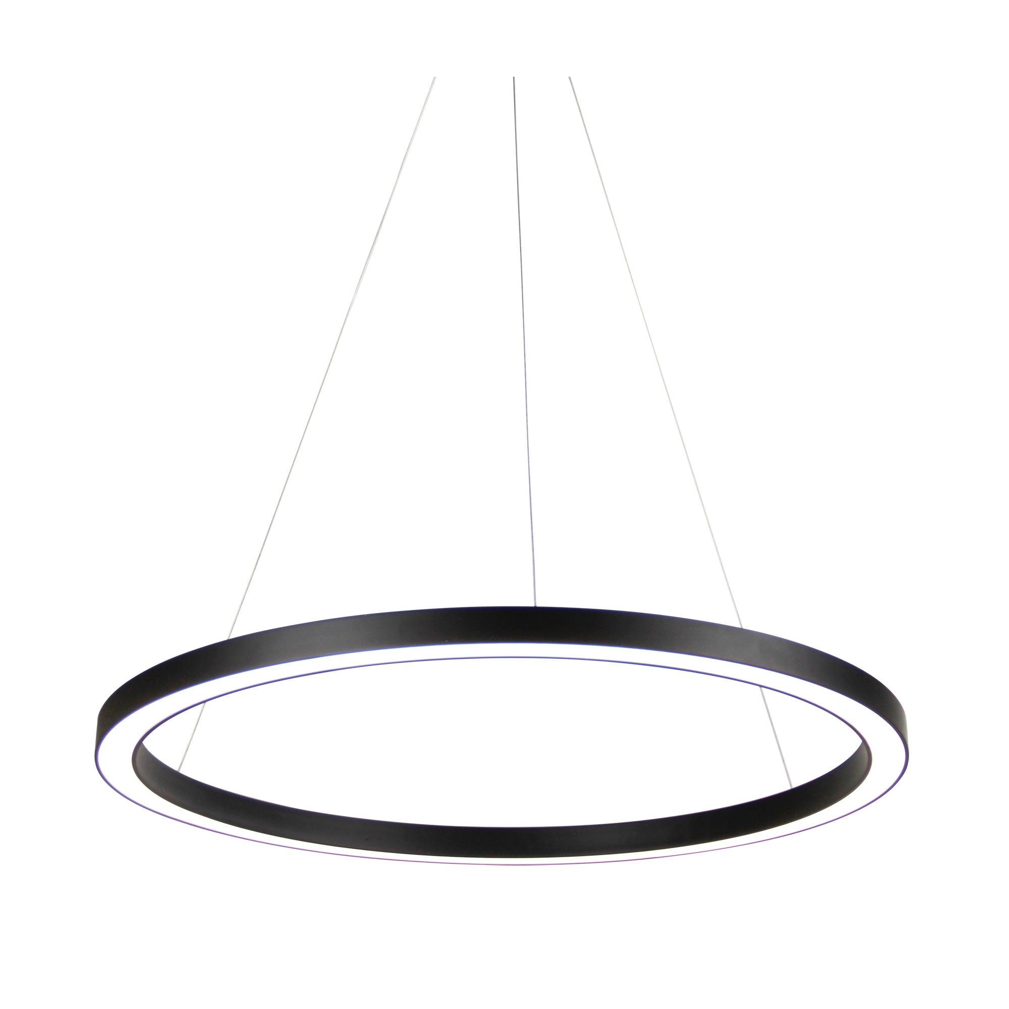 Nebula.60 Black 24W CCT Modern LED Halo Pendant