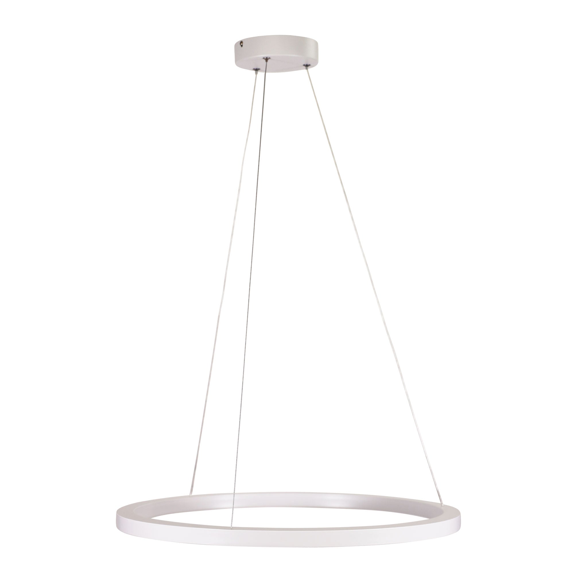 Nebula 60 CTS Modern Tricolour LED Halo White Pendant