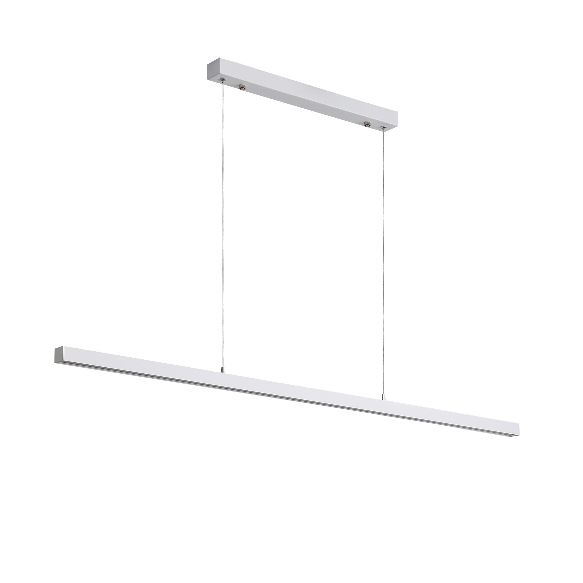 Shard 1200 White Slimline Tricolour LED Linear Pendant