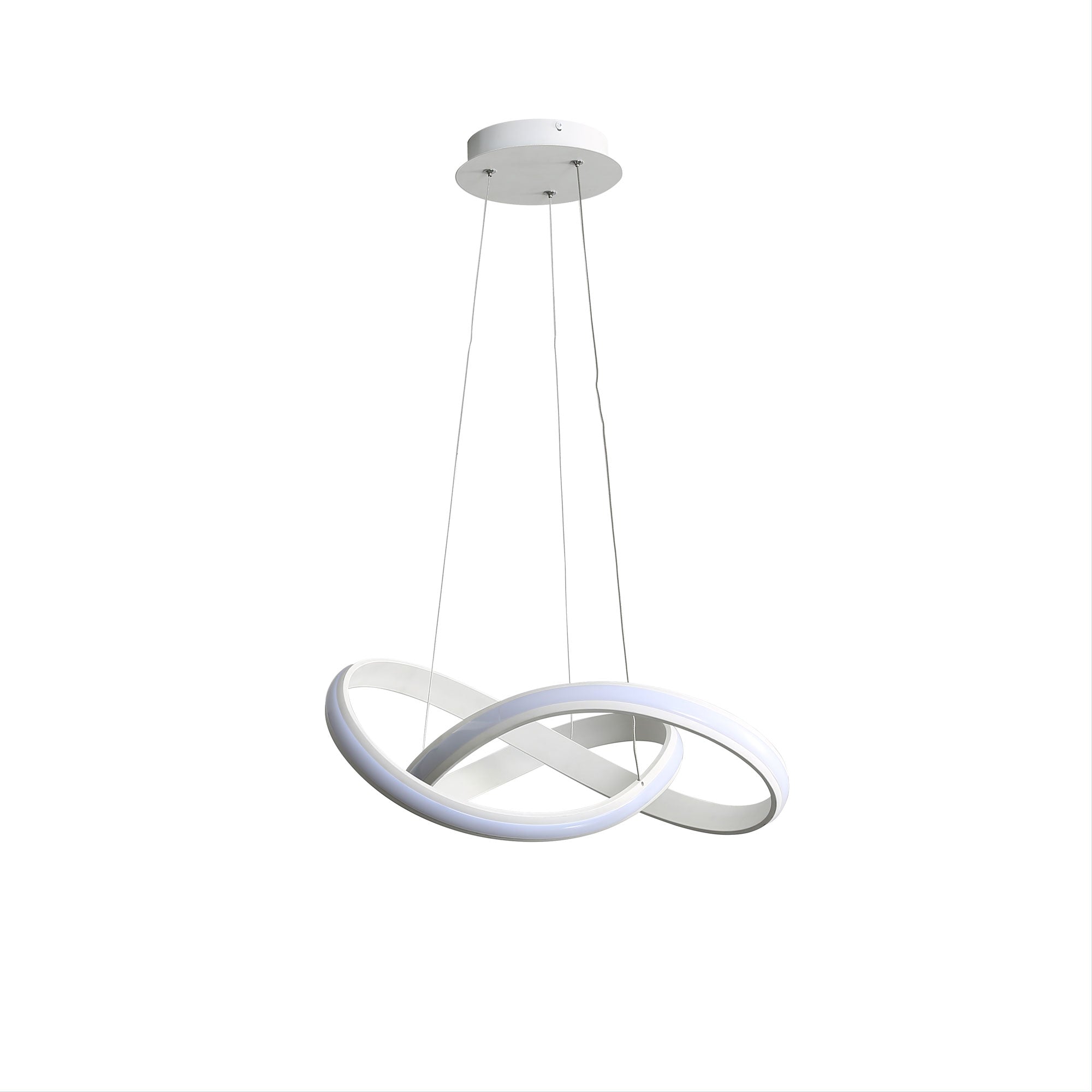 Spira White CTS LED Pendant