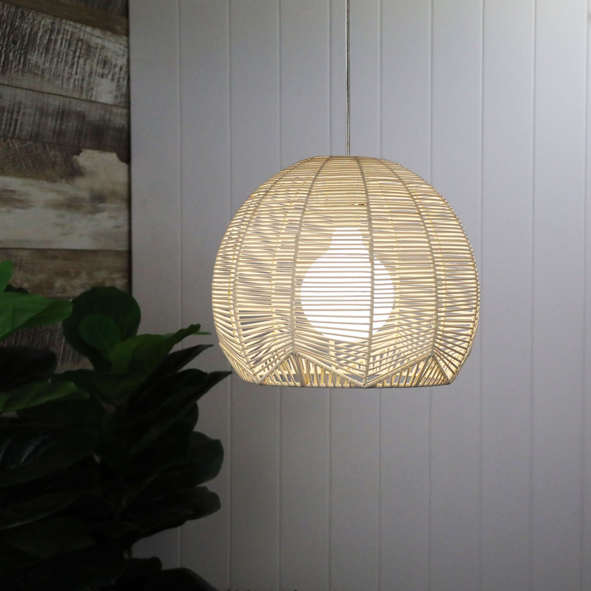 Koga.36 Natural Rattan Cane Pendant Shade Only